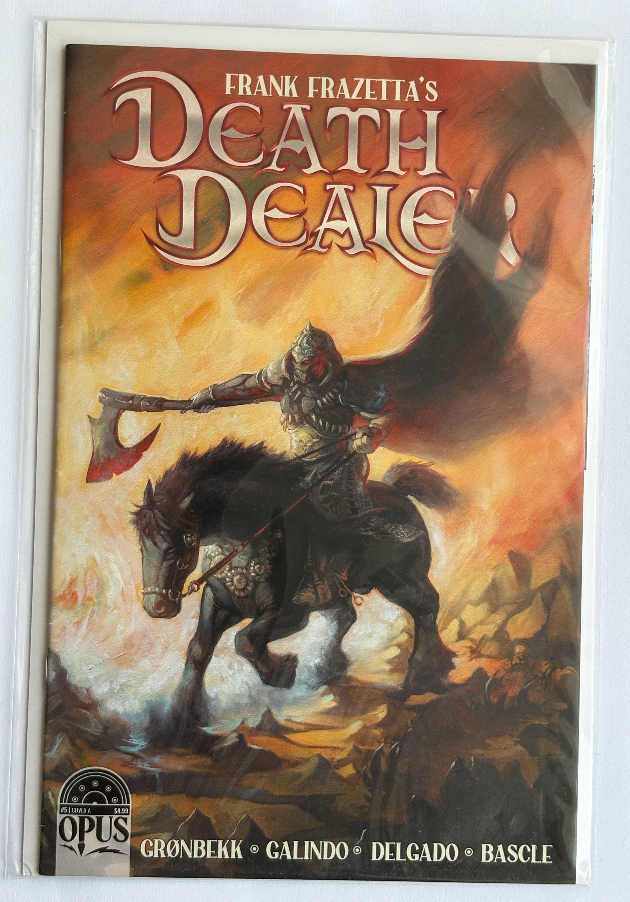 Frank Frazetta's Death Dealer #5 - 1st Print Cover A September 2022 VF 8.0