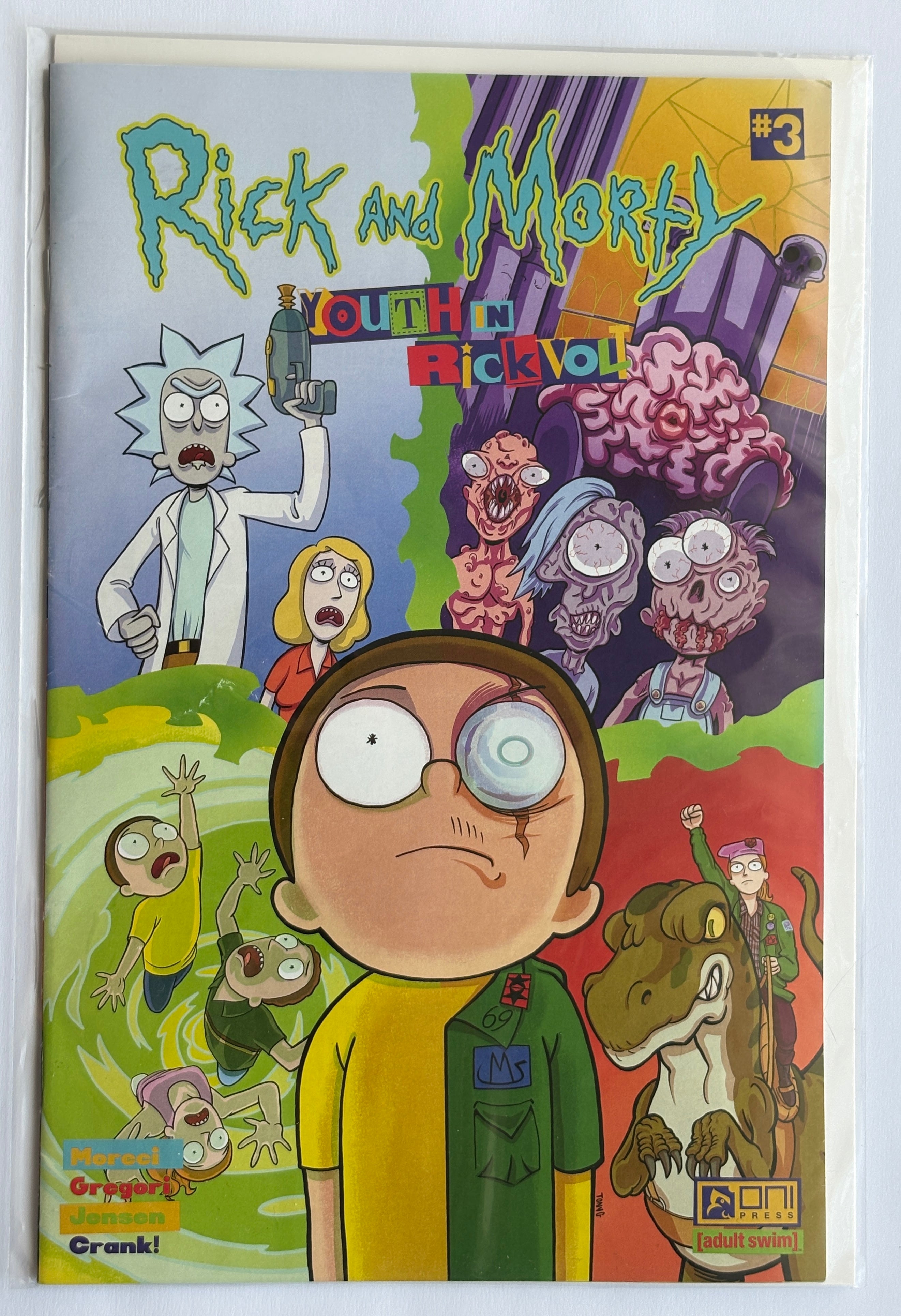 Rick and Morty: Youth in Rickvolt #3 - Cover A Oni Press October 2024 VF 8.0