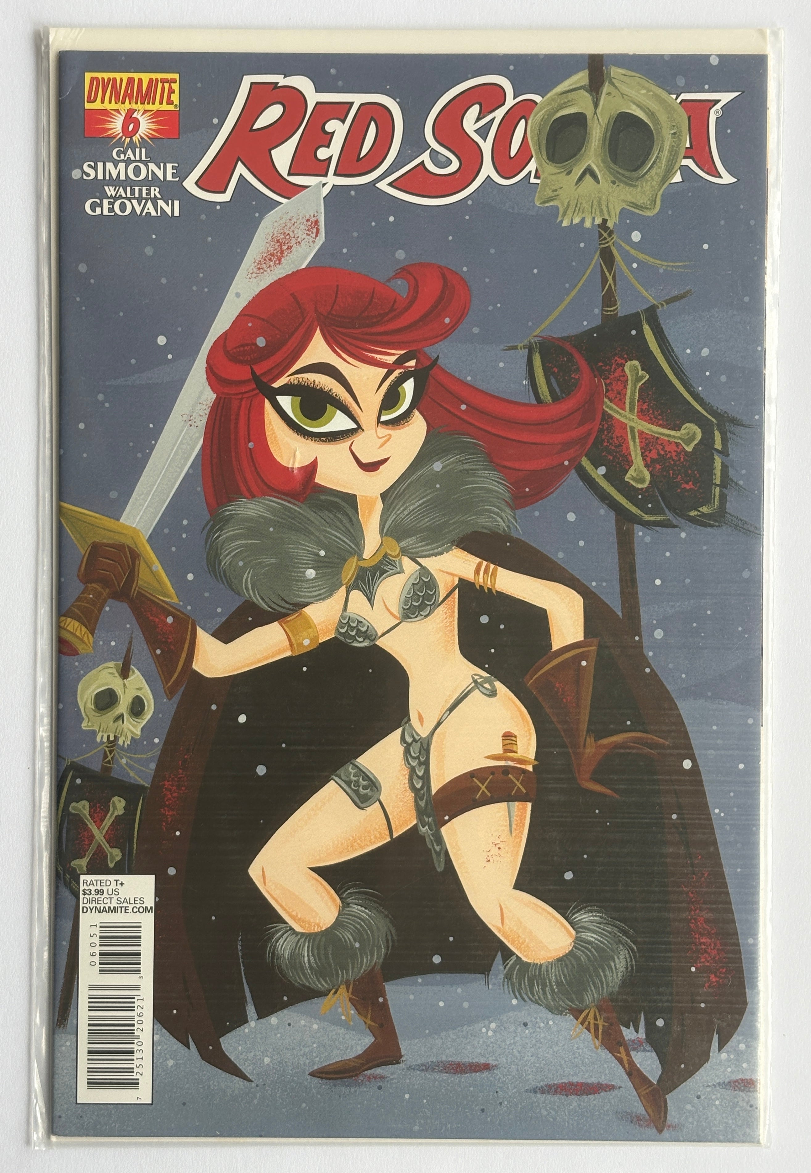 Red Sonja #6 - 1st Printing Dynamite Comics 2013 F/VF 7.0