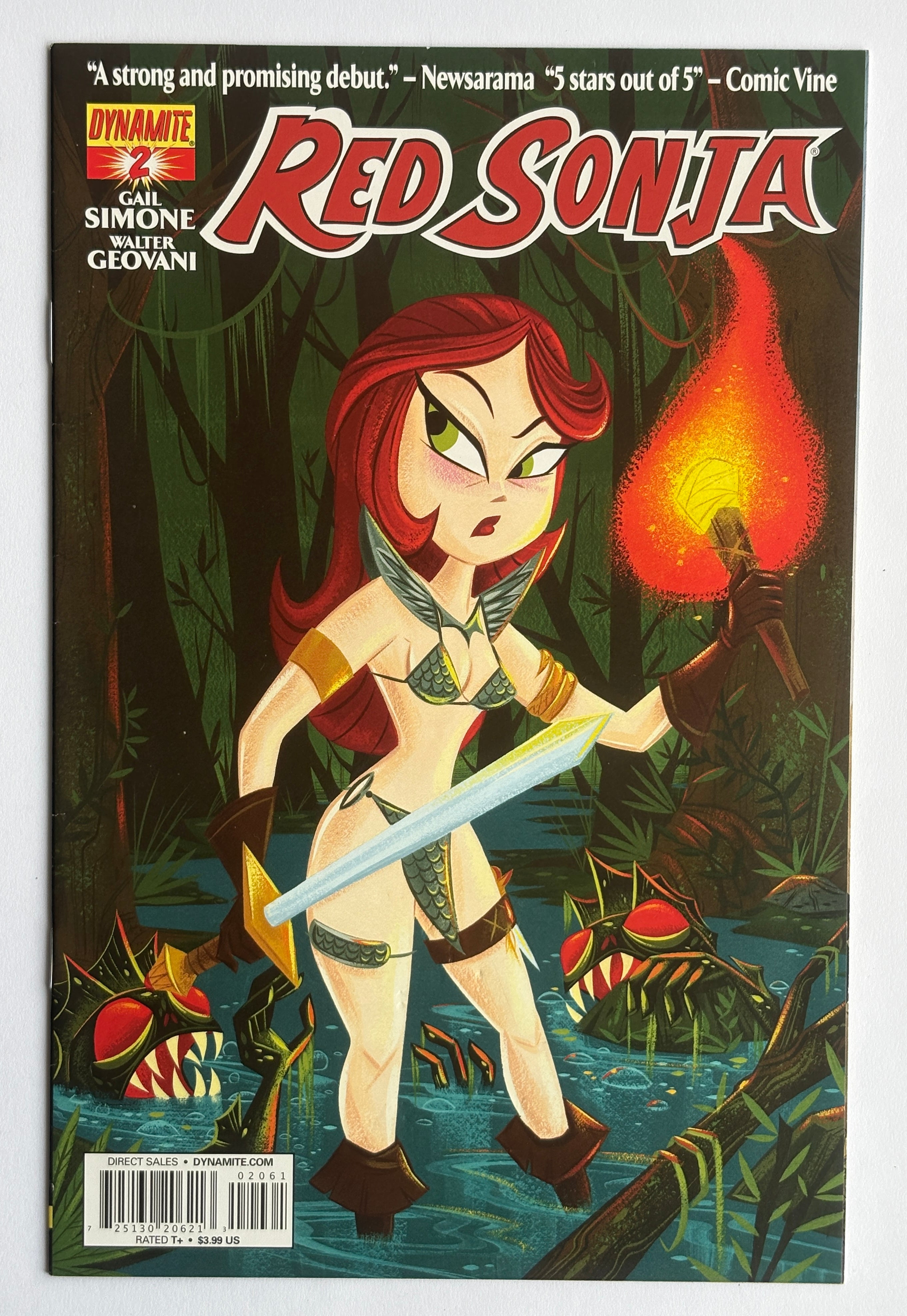 Red Sonja #2 - 1st Printing Dynamite Comics 2013 FN+ 6.5