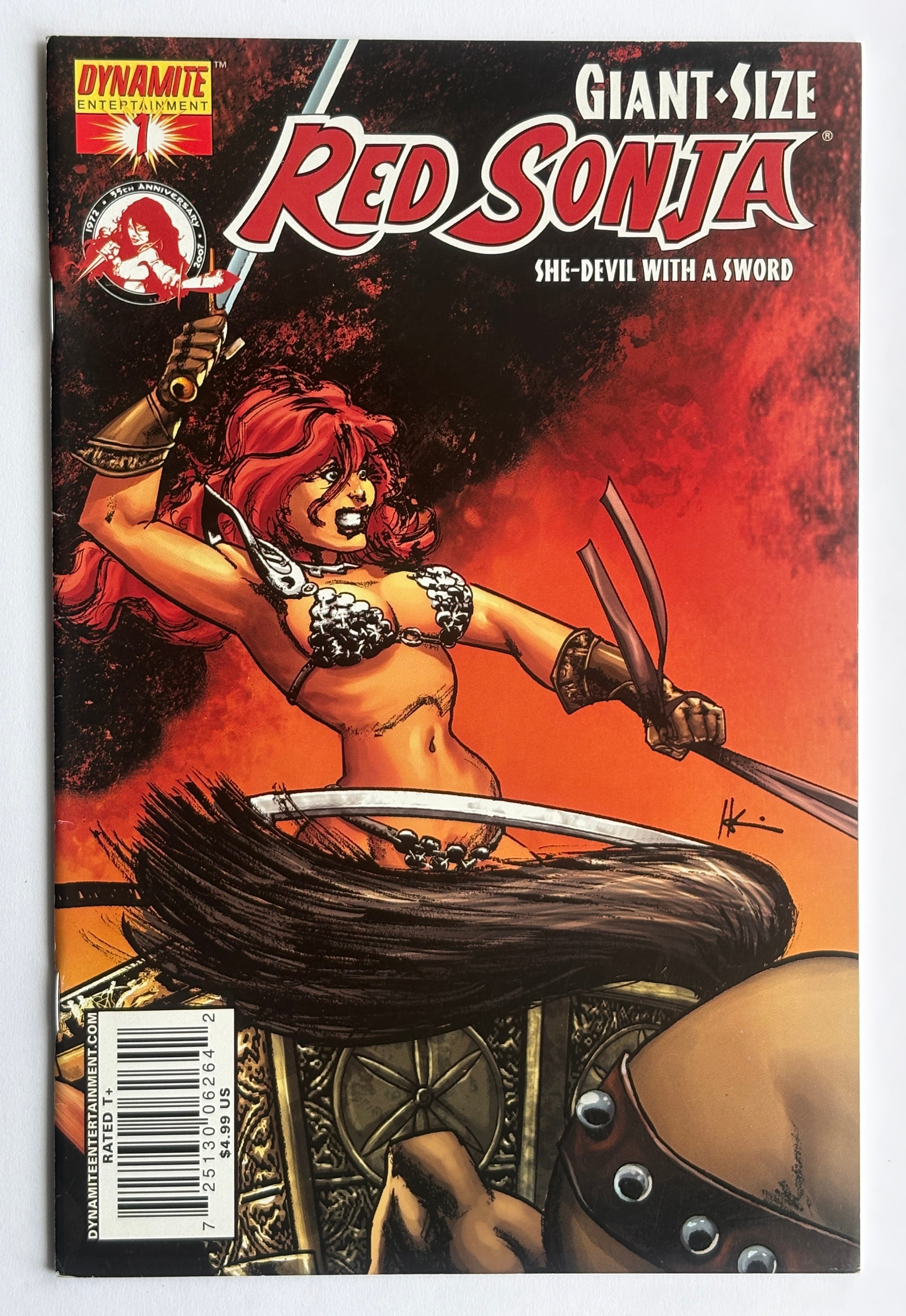 Red Sonja #1 - 1st Printing - Dynamite Comics 2007 FN+ 6.5