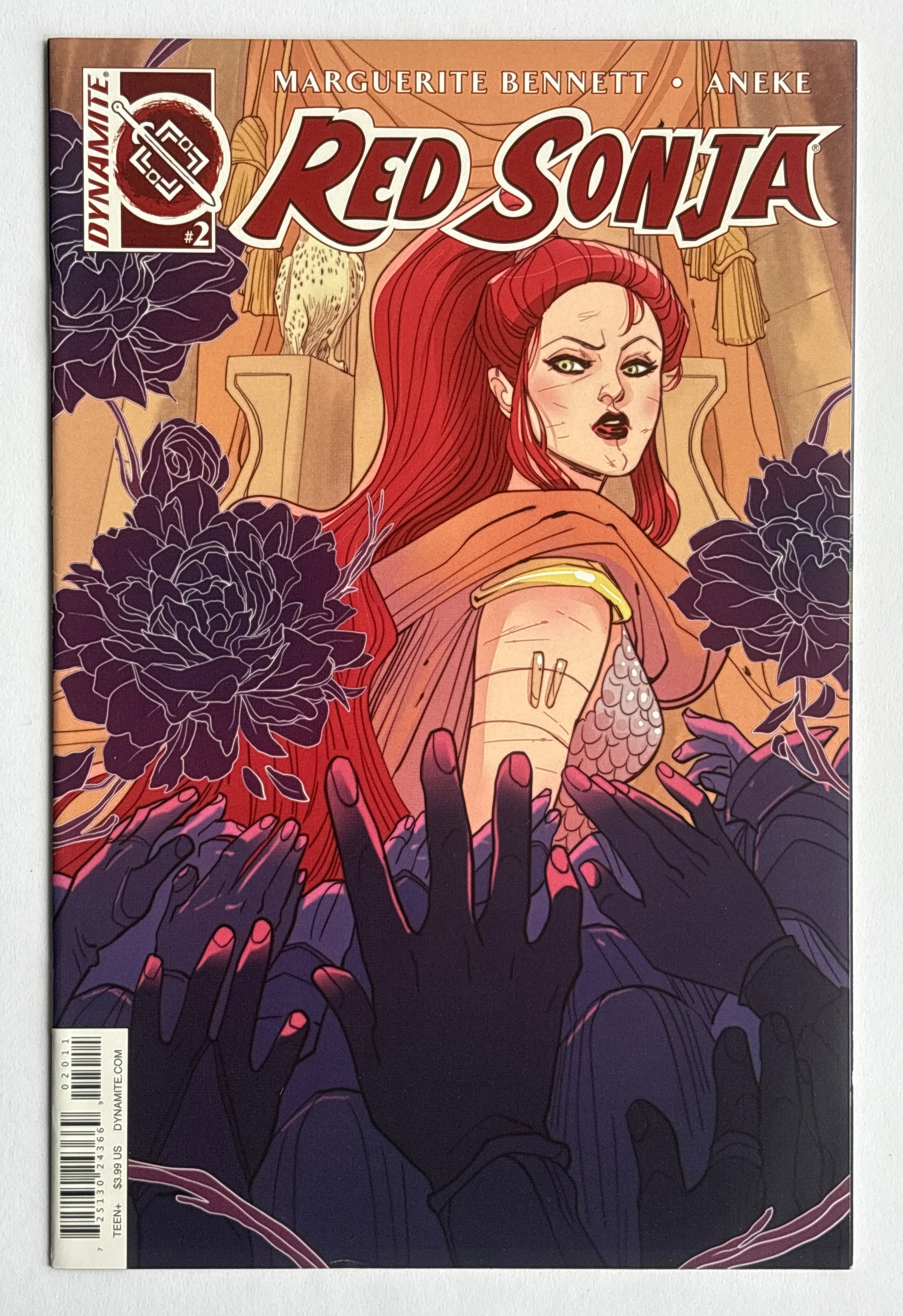 Red Sonja #2 - 1st Printing - Dynamite Comics 2016 VF- 7.5