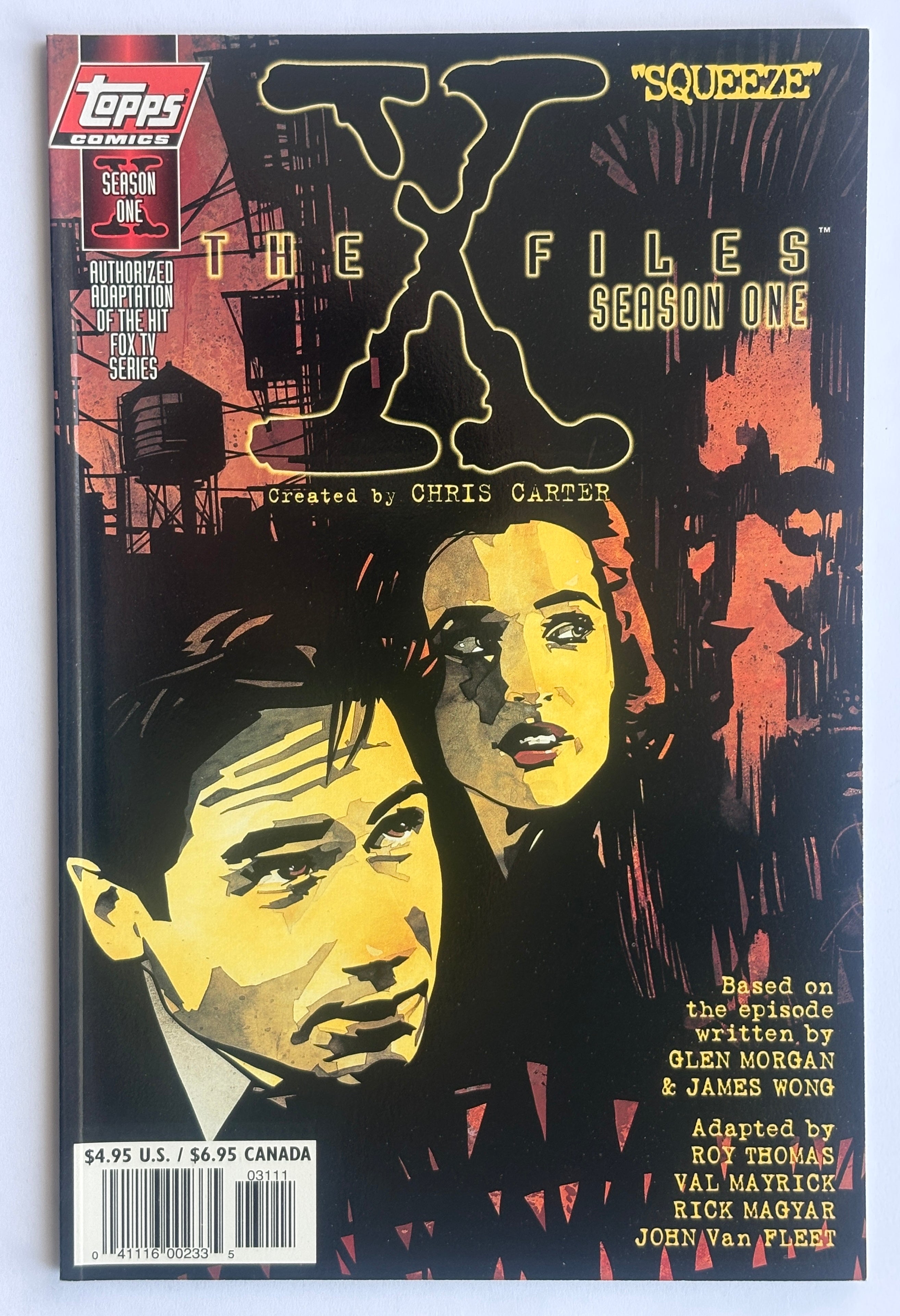 The X-Files: Season One Squeeze #1 - Topps Comics October 1997 NM- 9.2