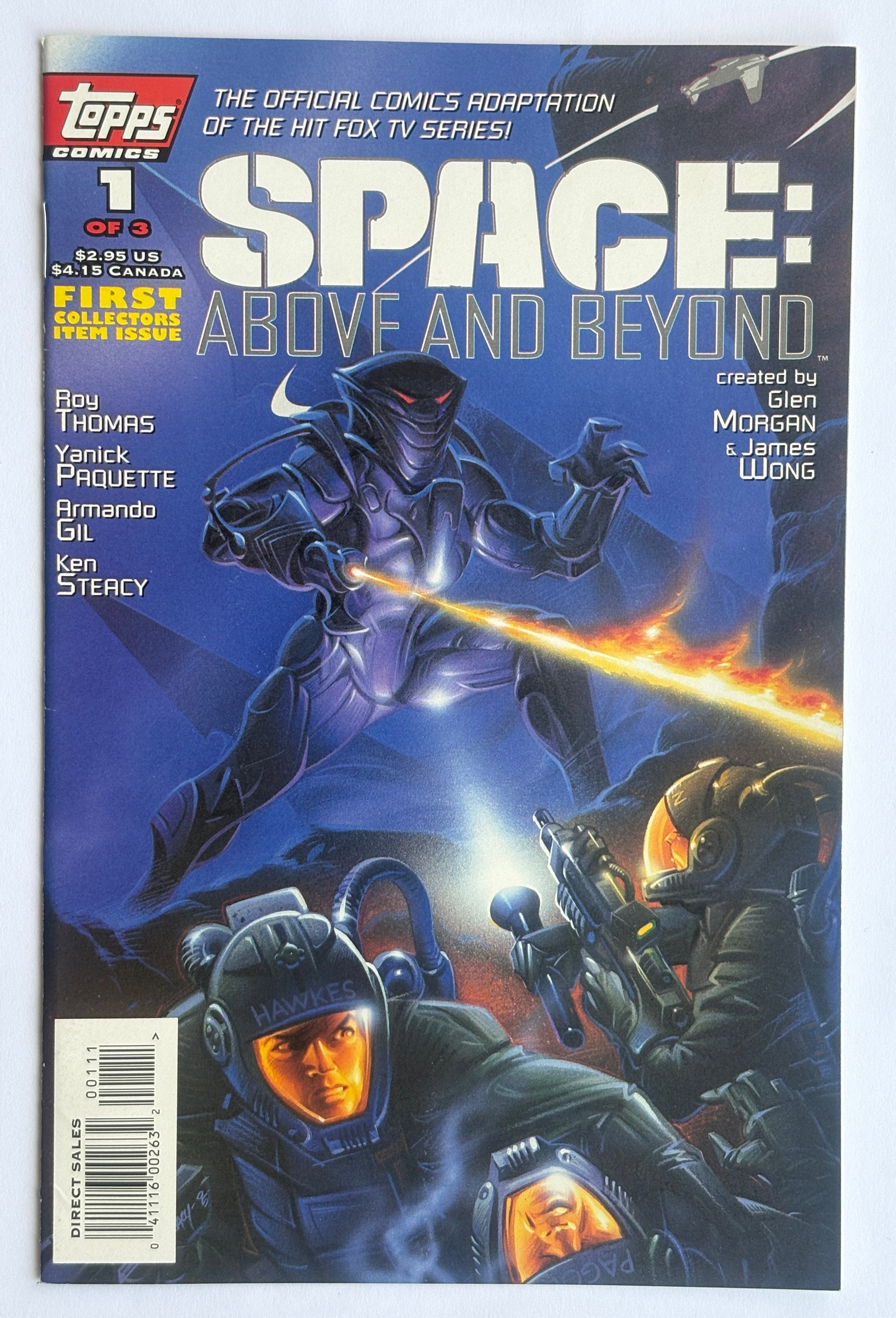 Space: Above and Beyond #1 - Topps Comics January 1996 VF+ 8.5