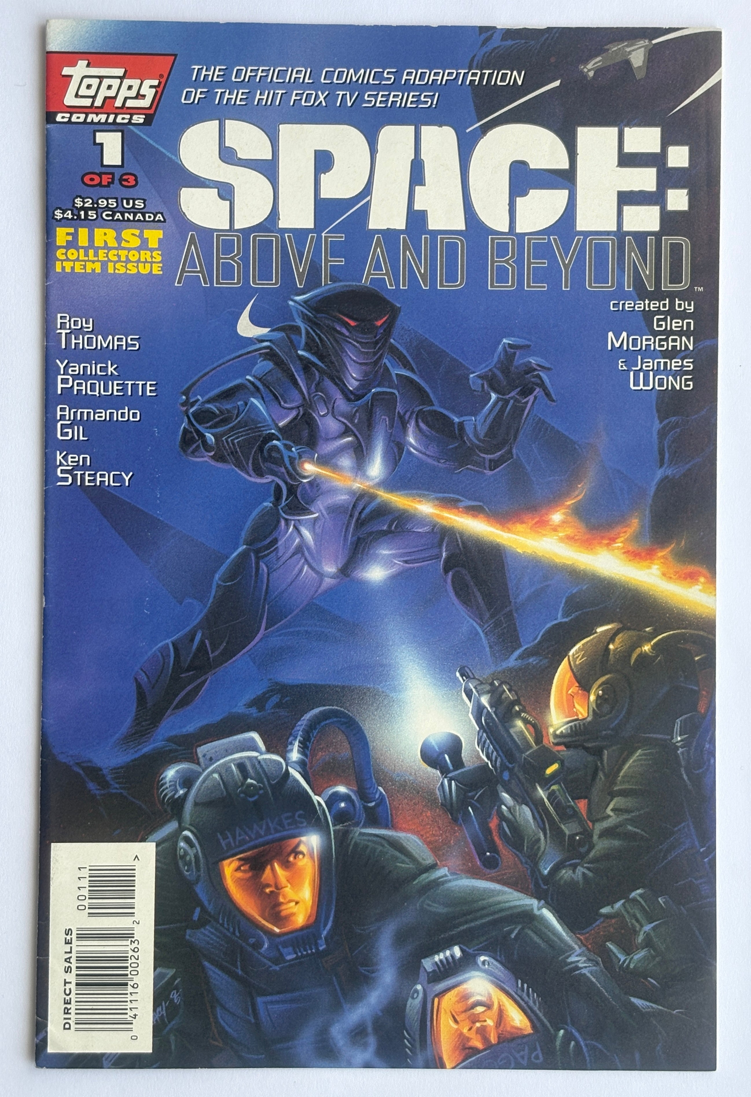 Space: Above and Beyond #1 - Topps Comics January 1996 F/VF 7.0