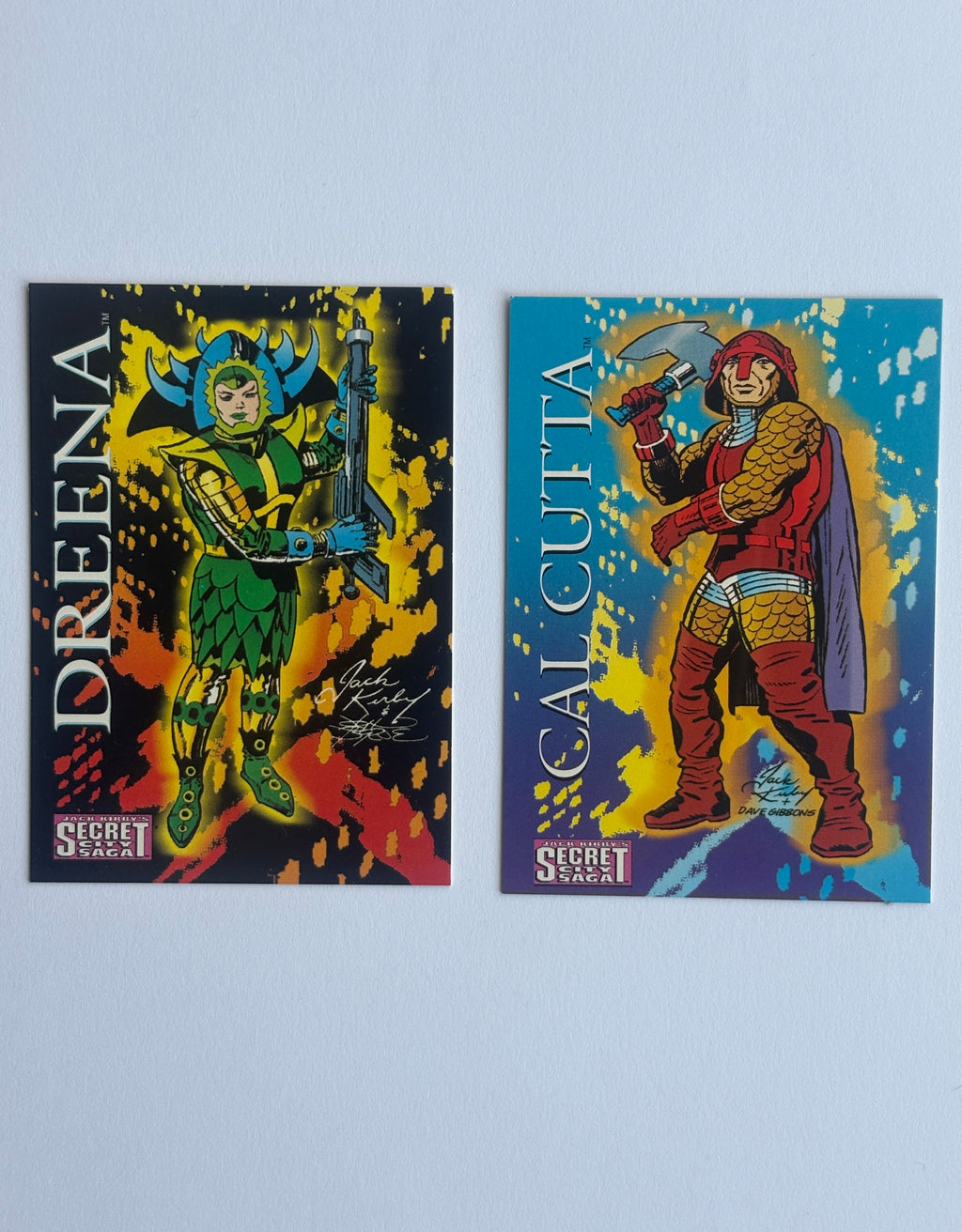 Secret City Saga #2 - Jack Kirby - with Cards Topps Comics
