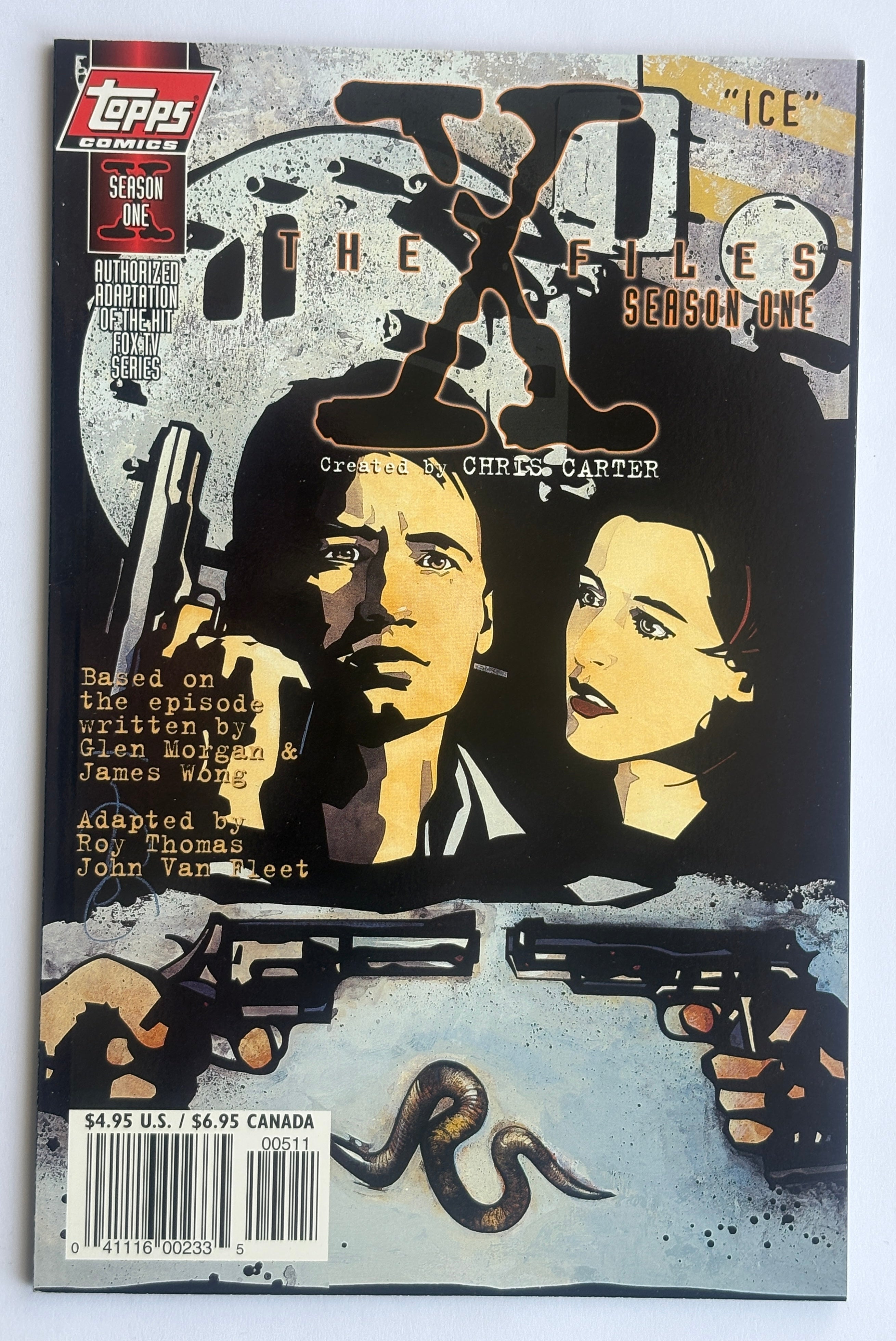 The X-Files: Season One Ice #1 1st Print Topps Comics 1998 VF/NM 9.0