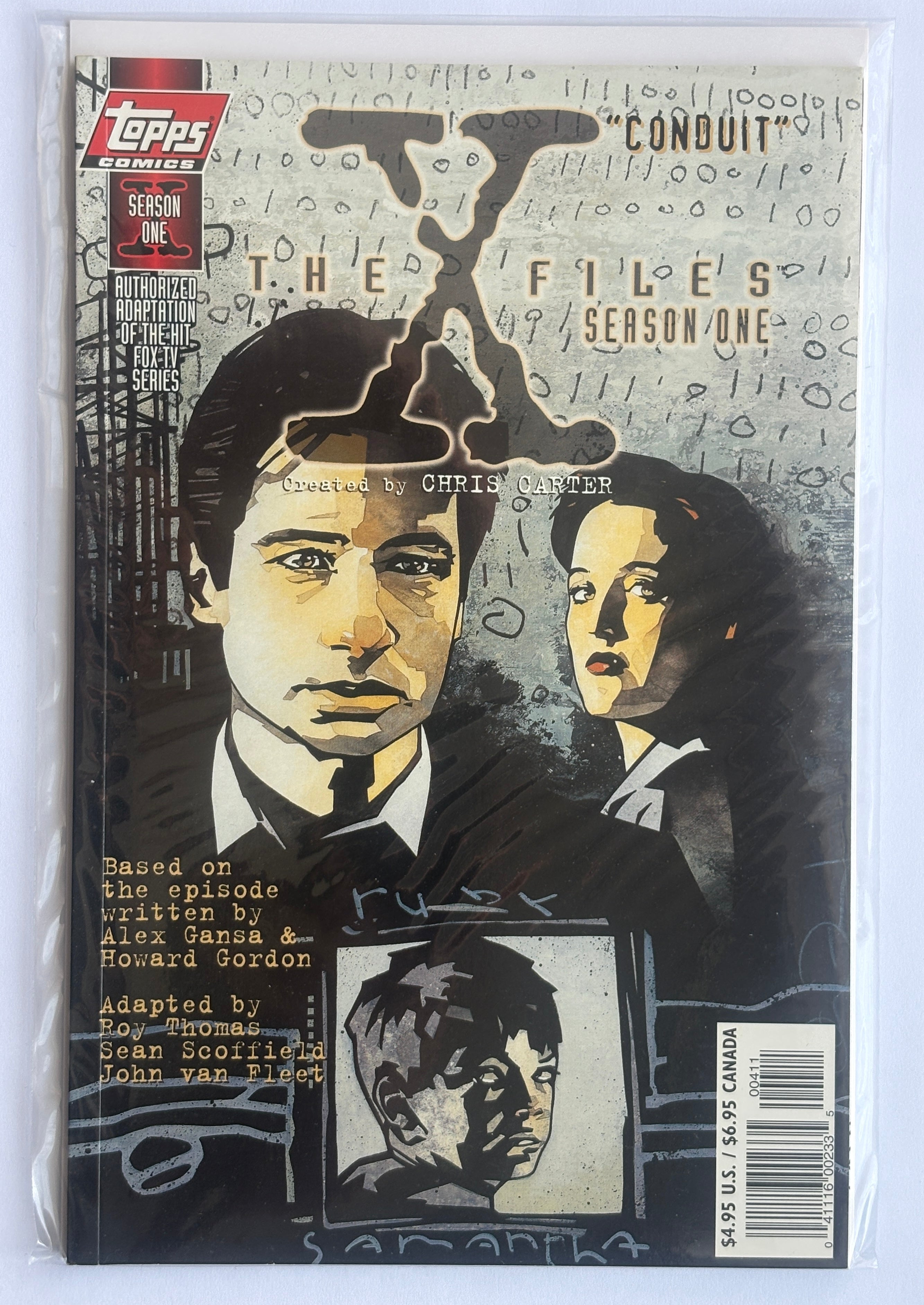 The X-Files: Season One Conduit #1 - Topps Comics December 1997 VF/NM 9.0
