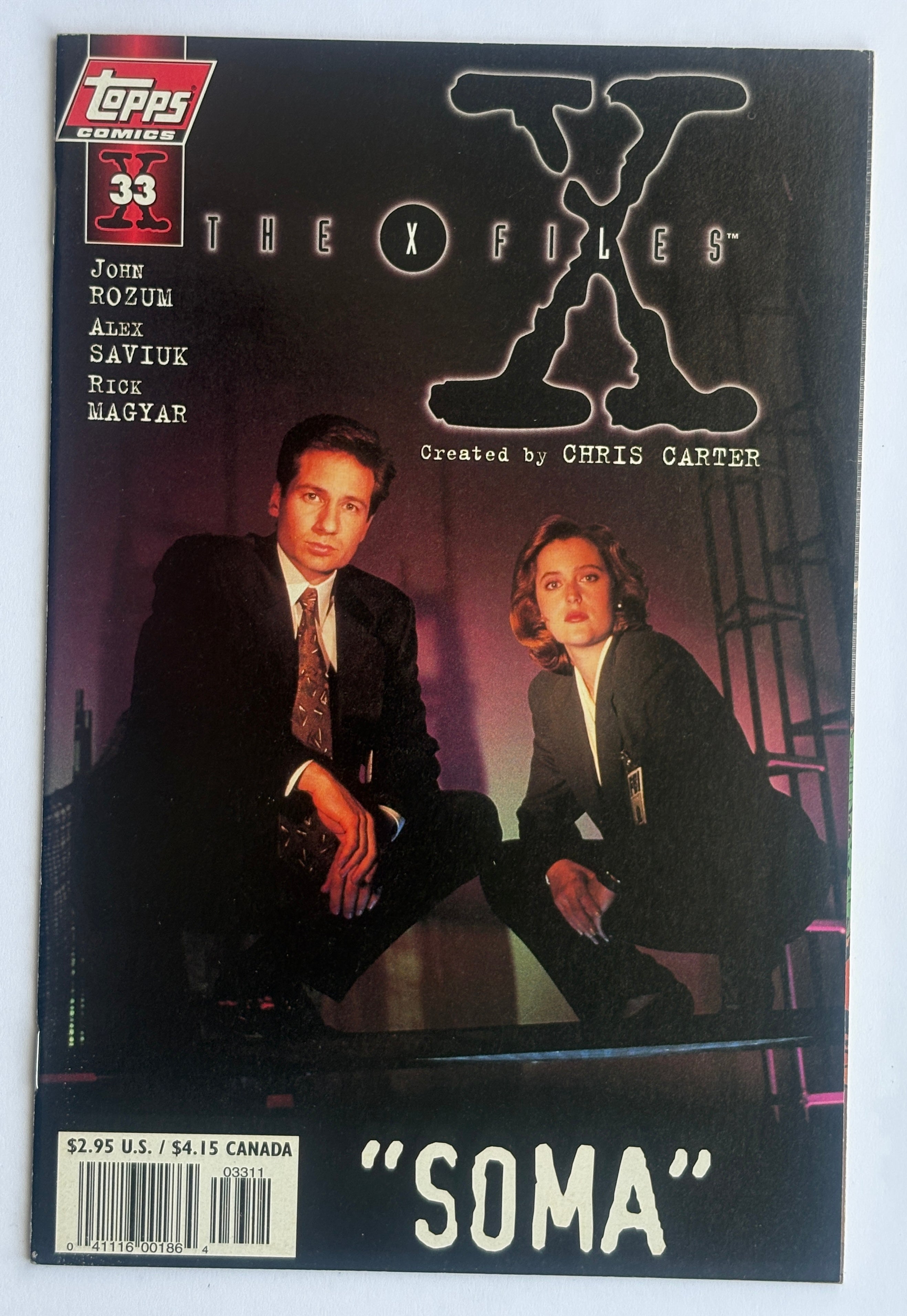 The X-Files #33 - 1st Printing Topps Comics September 1997 VF/NM 9.0