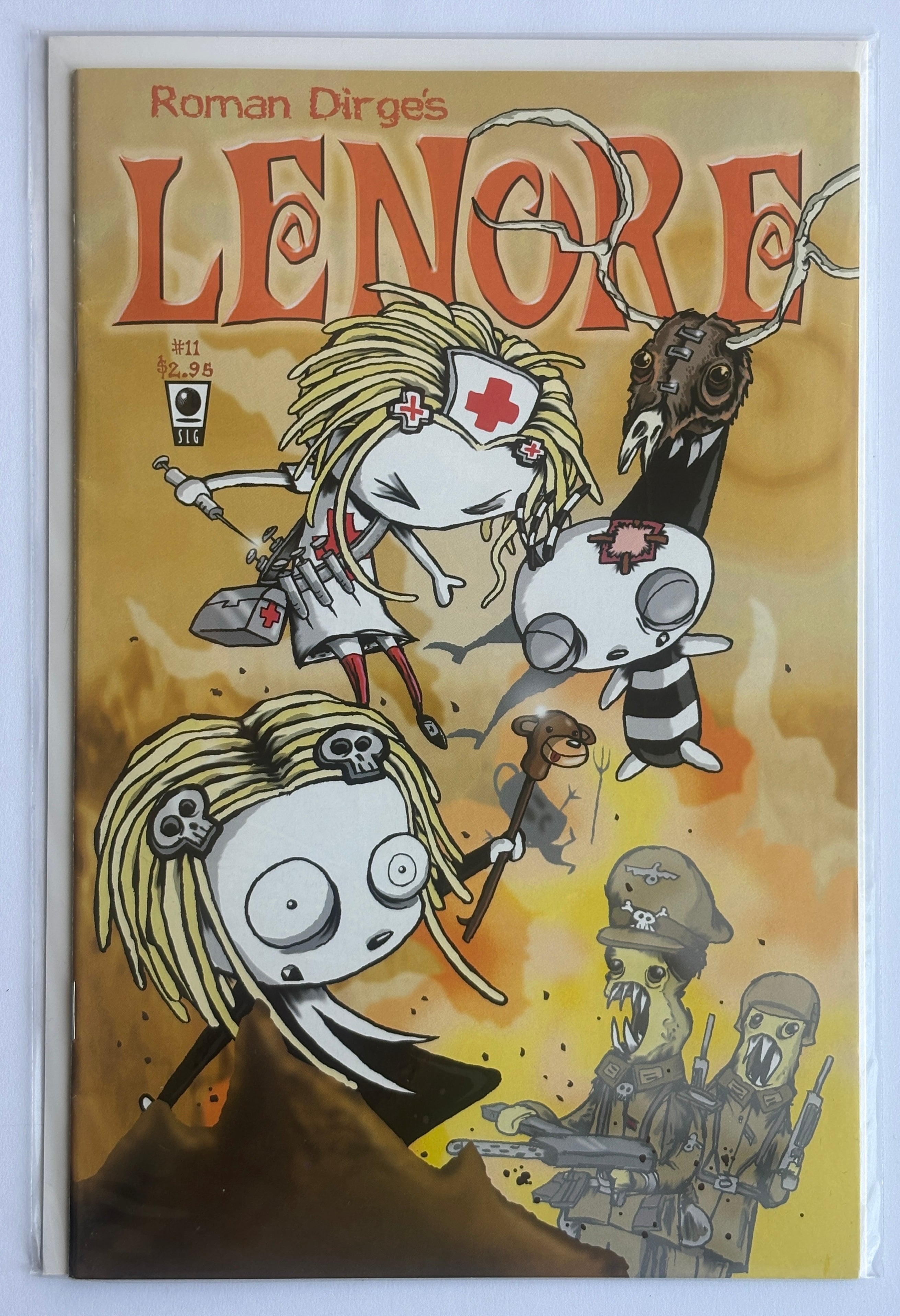 Roman Dirge's Lenore #11 - Slave Labor Graphics July 2004 VF-  7.5