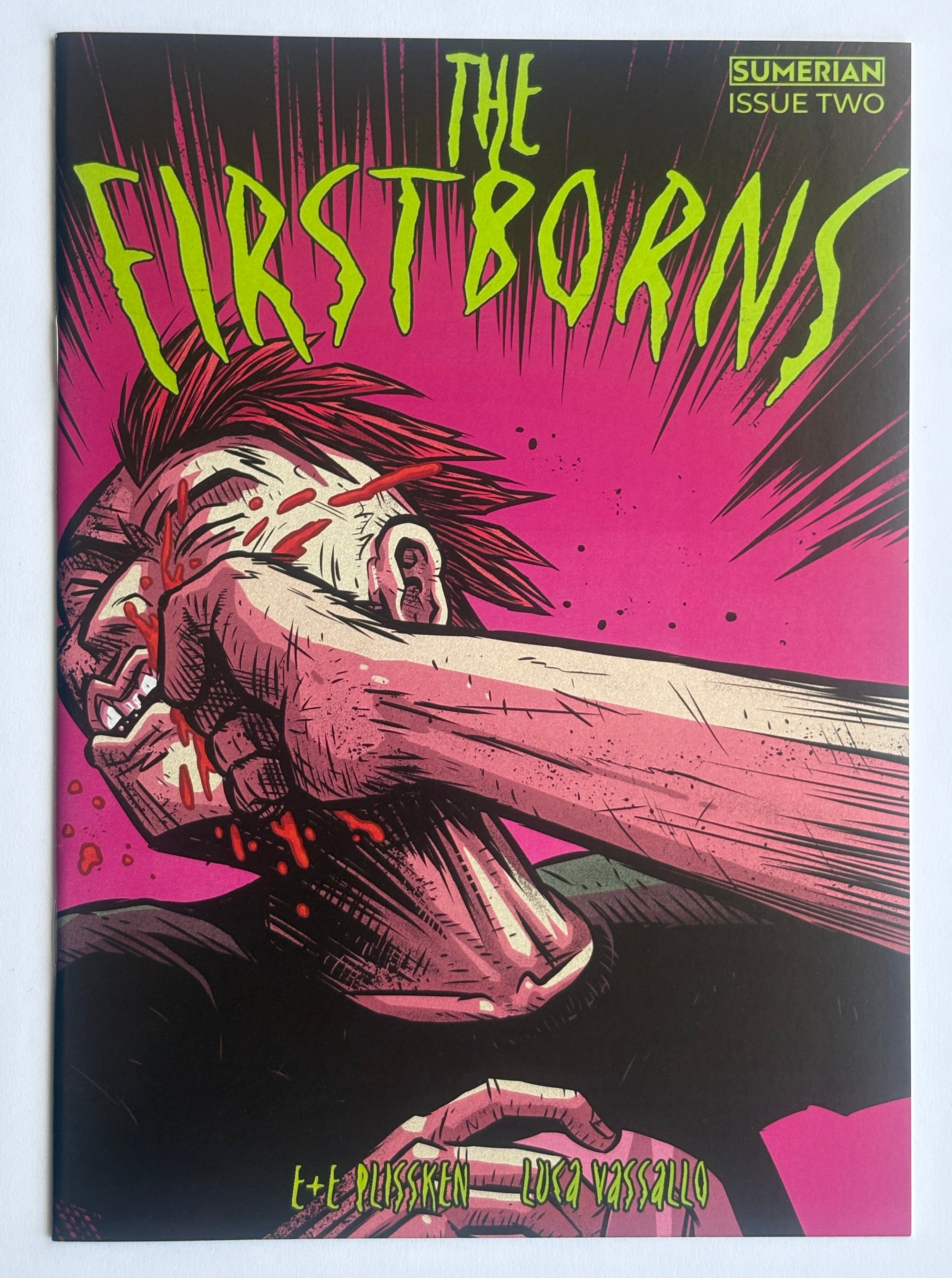 The First Borns #2 - 1st Print Cover B - Sumerian 2023 NM- 9.2