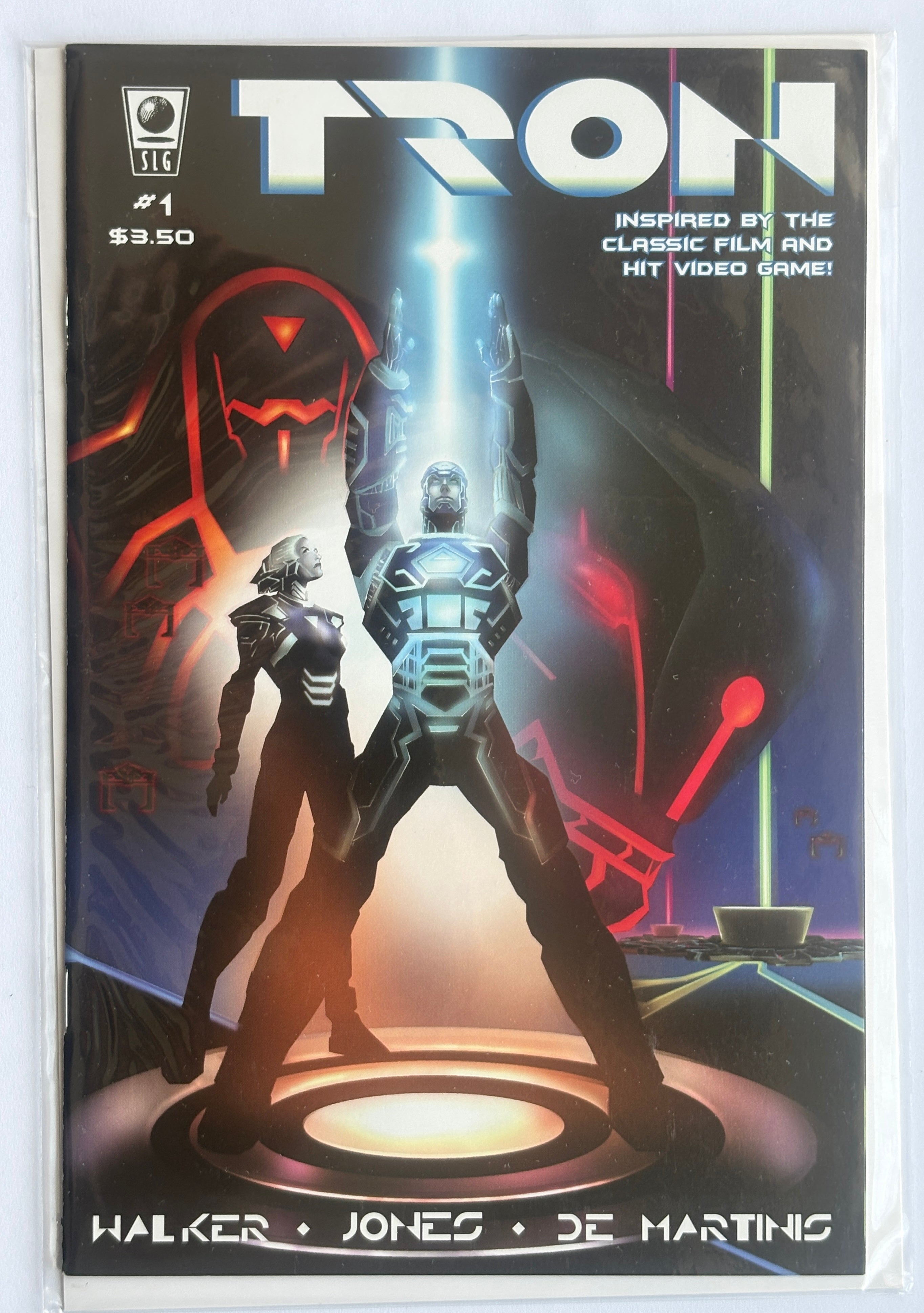 Tron #1 - 1st Printing SLG Publishing April 2006 VF+ 8.5