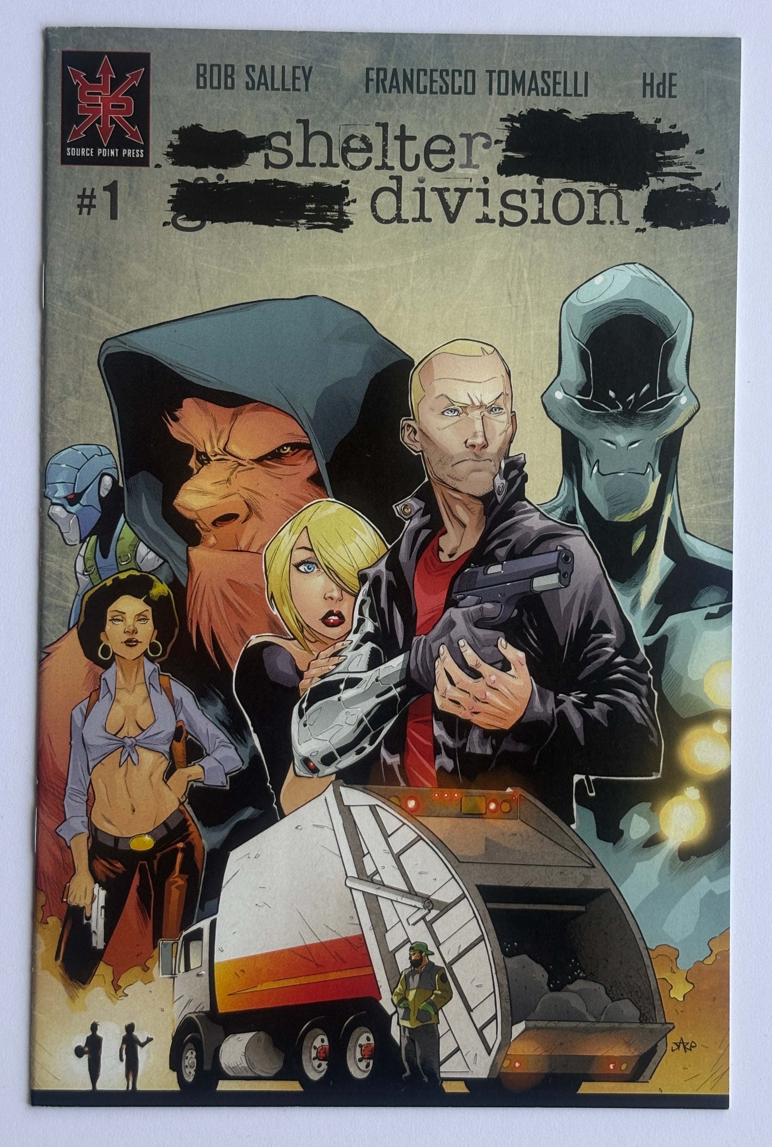 Shelter Division #1 - 1st Printing  Source Point Press 2017 VF 8.0