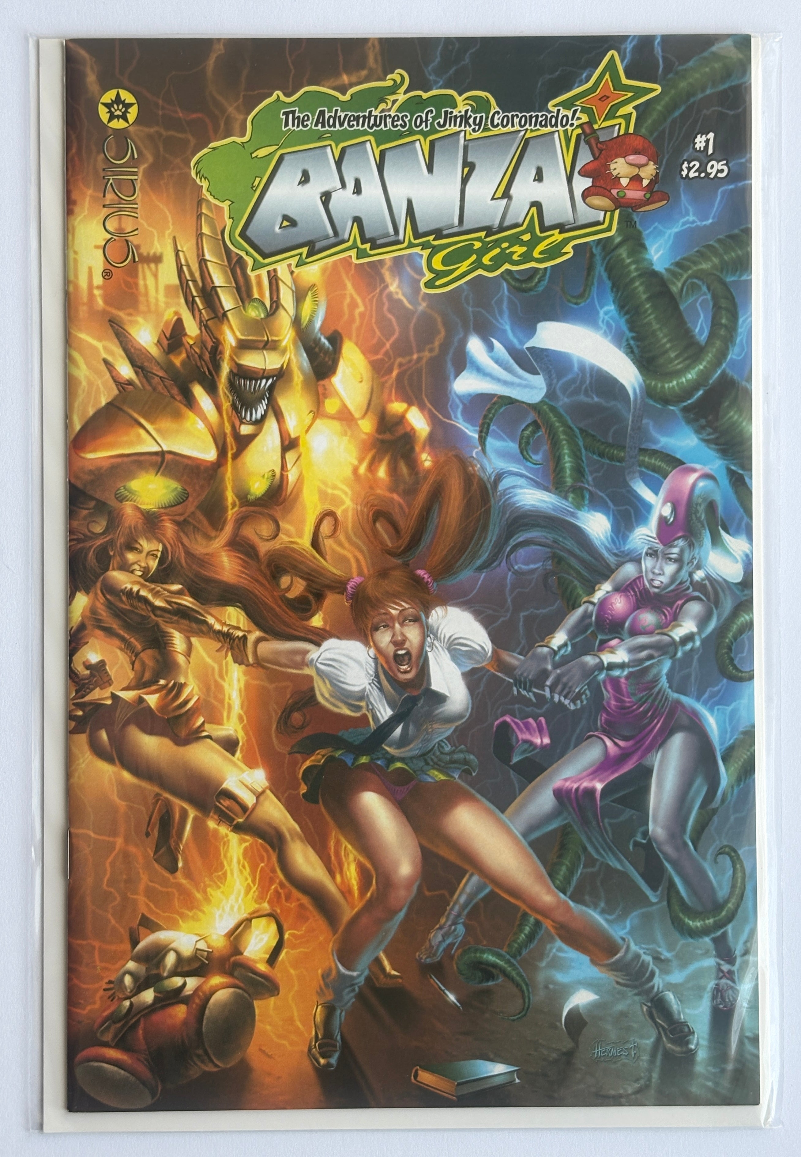 Banzai Girl (Encore Edition) #1 - 2nd Printing Sirius Comics 2003 VF+ 8.5