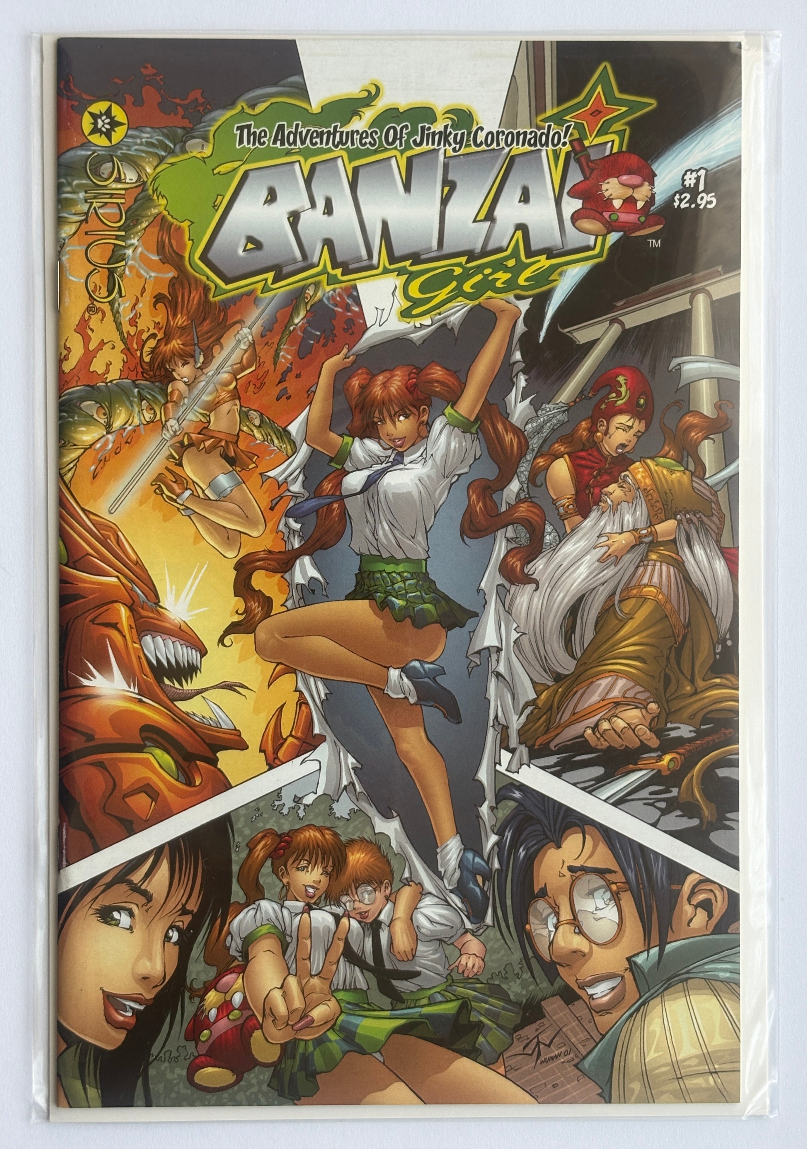 Banzai Girl #1 - 1st Printing Sirius Comics Fall 2002 Issue VF+ 8.5