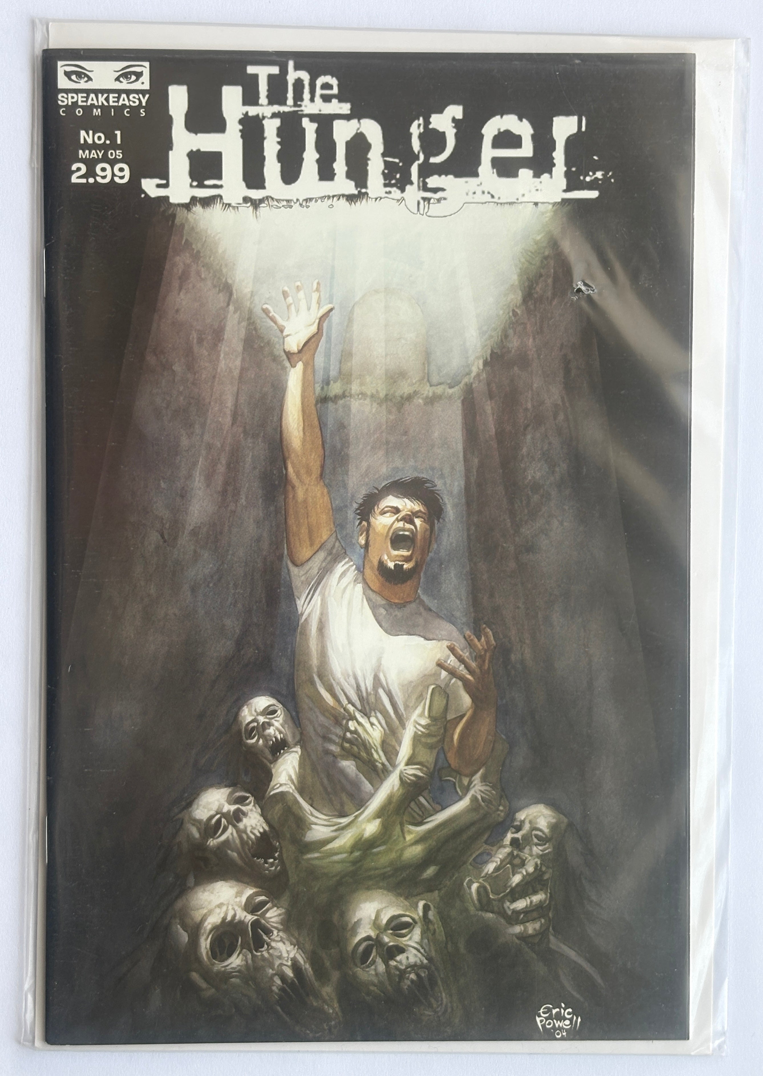The Hunger #1 - 1st Printing Speakeasy Comics  May 2005 VF+ 8.5