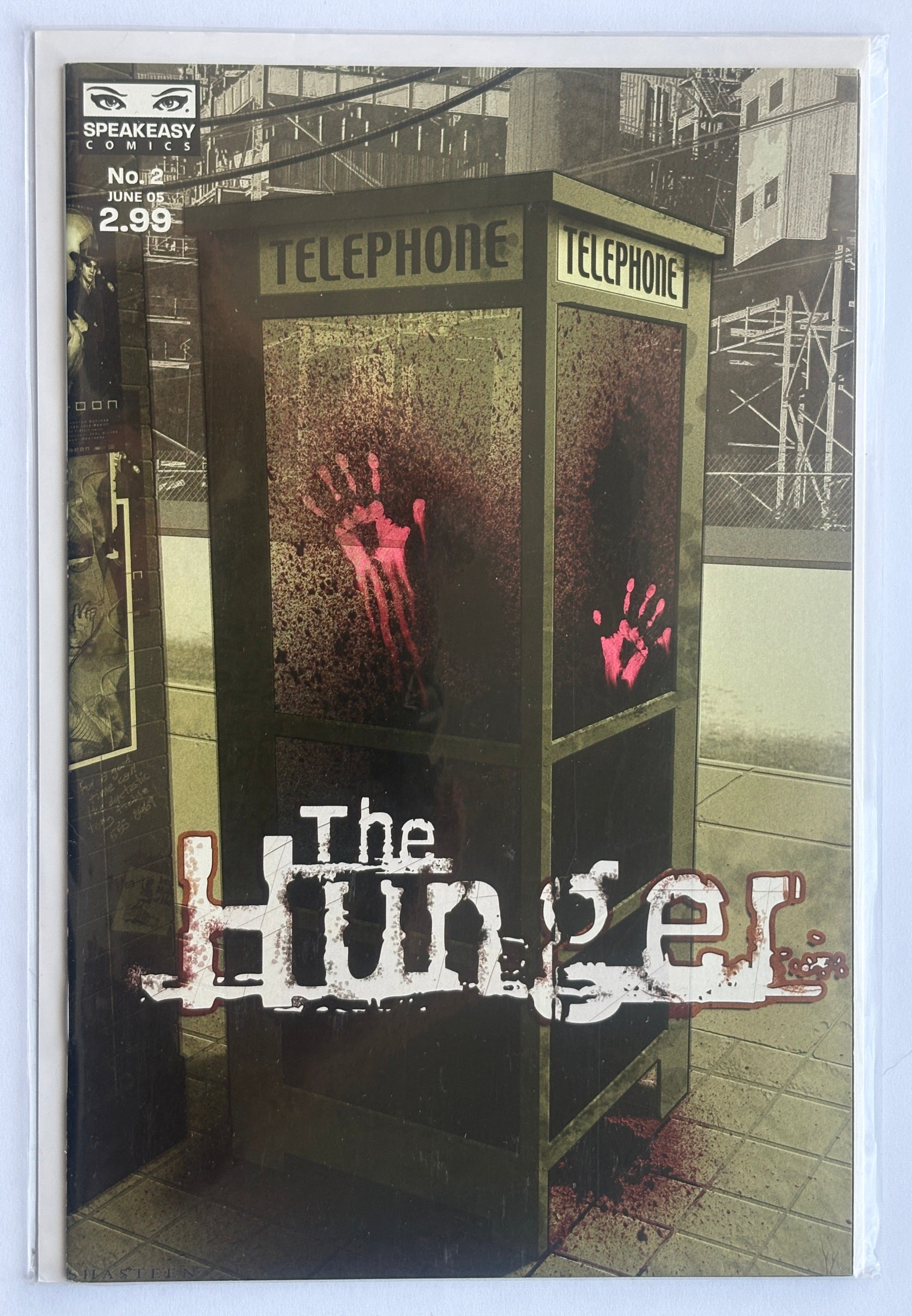 The Hunger #2 - 1st Printing Speakeasy Comics  June 2005 VF+ 8.5
