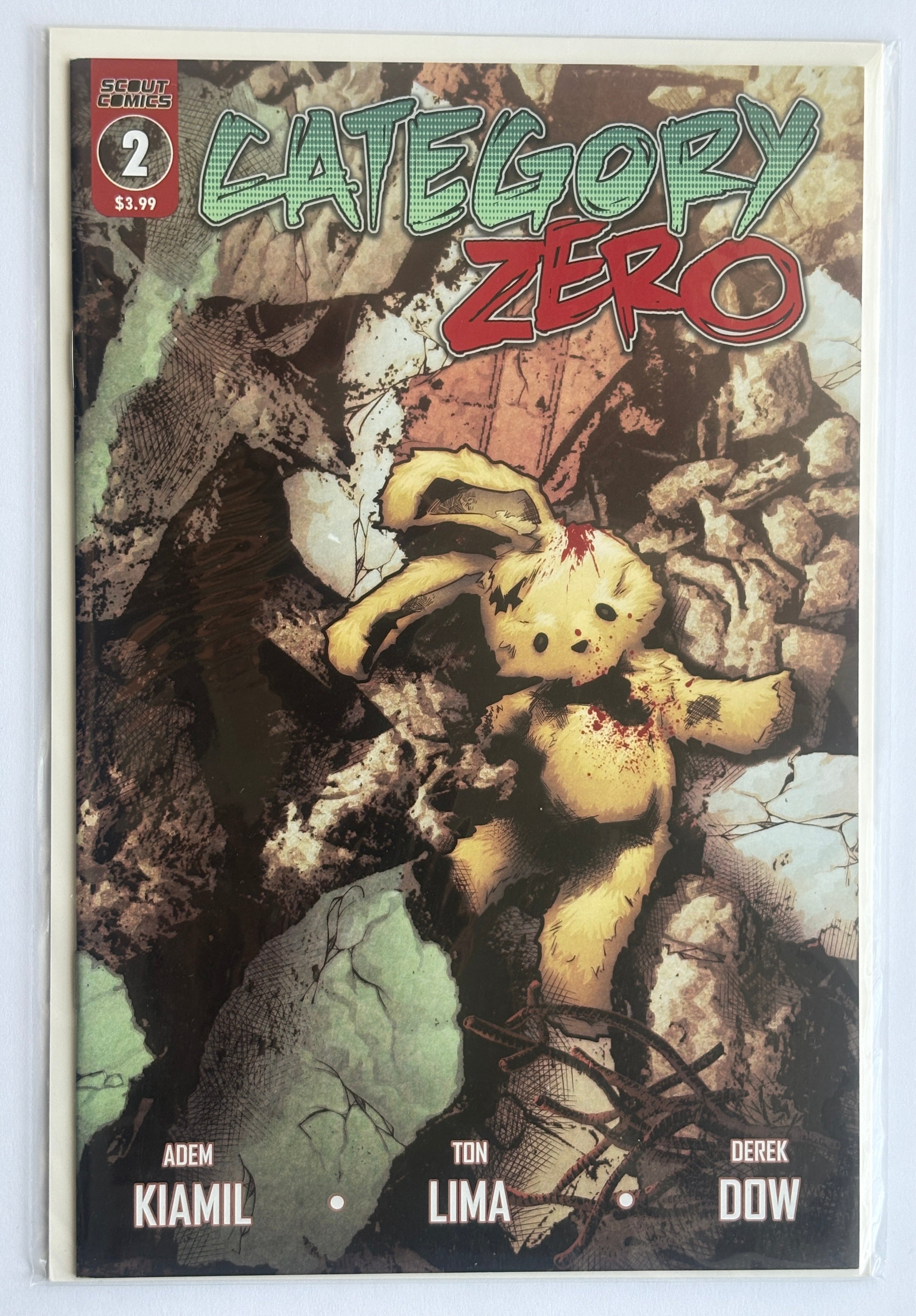 Category Zero #2 - 1st Printing - Scout Comics June 2019 VF+ 8.5