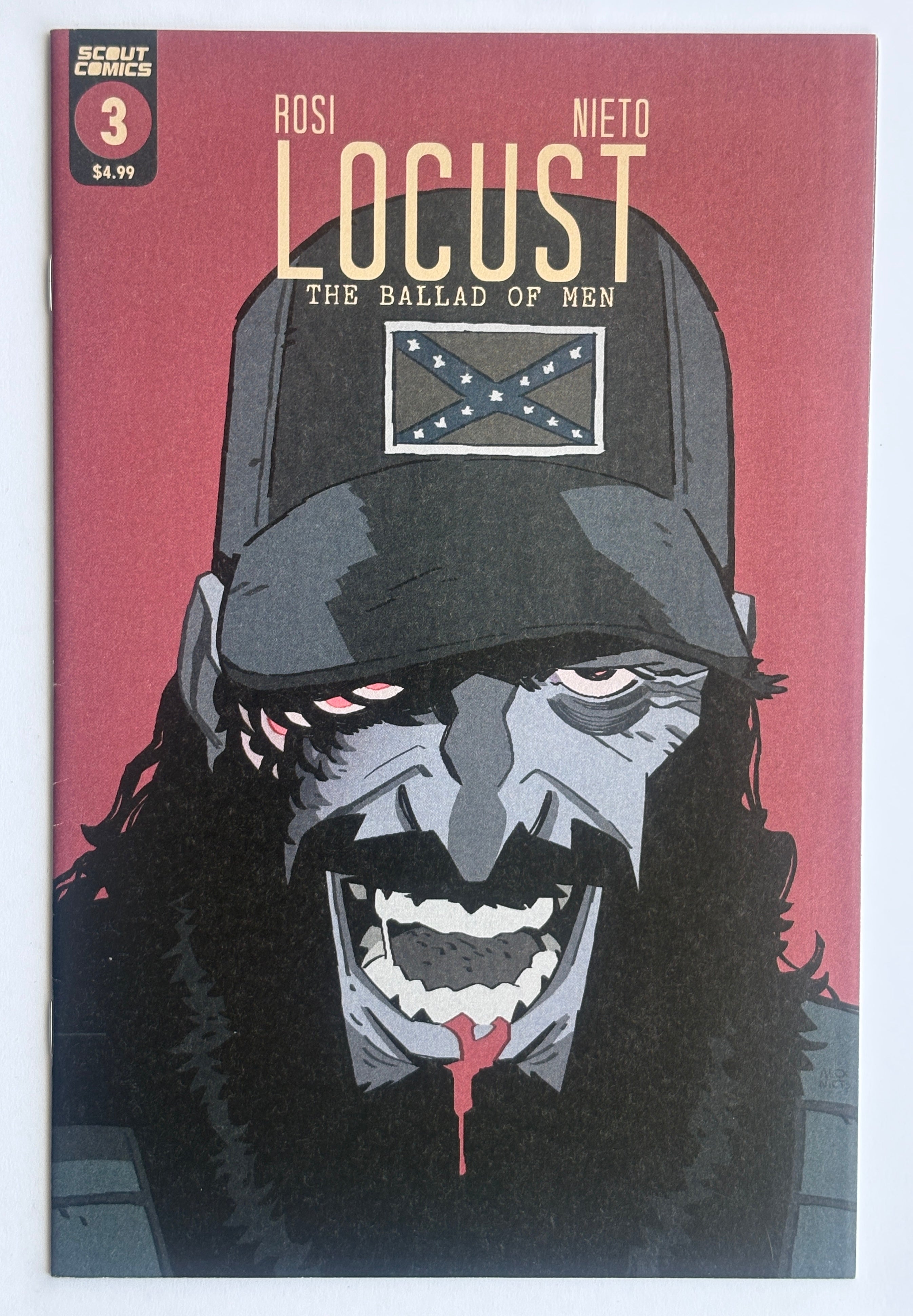 Locust The Ballad of Men #3 - 1st Printing Scout Comics October 2022 VF+ 8.5