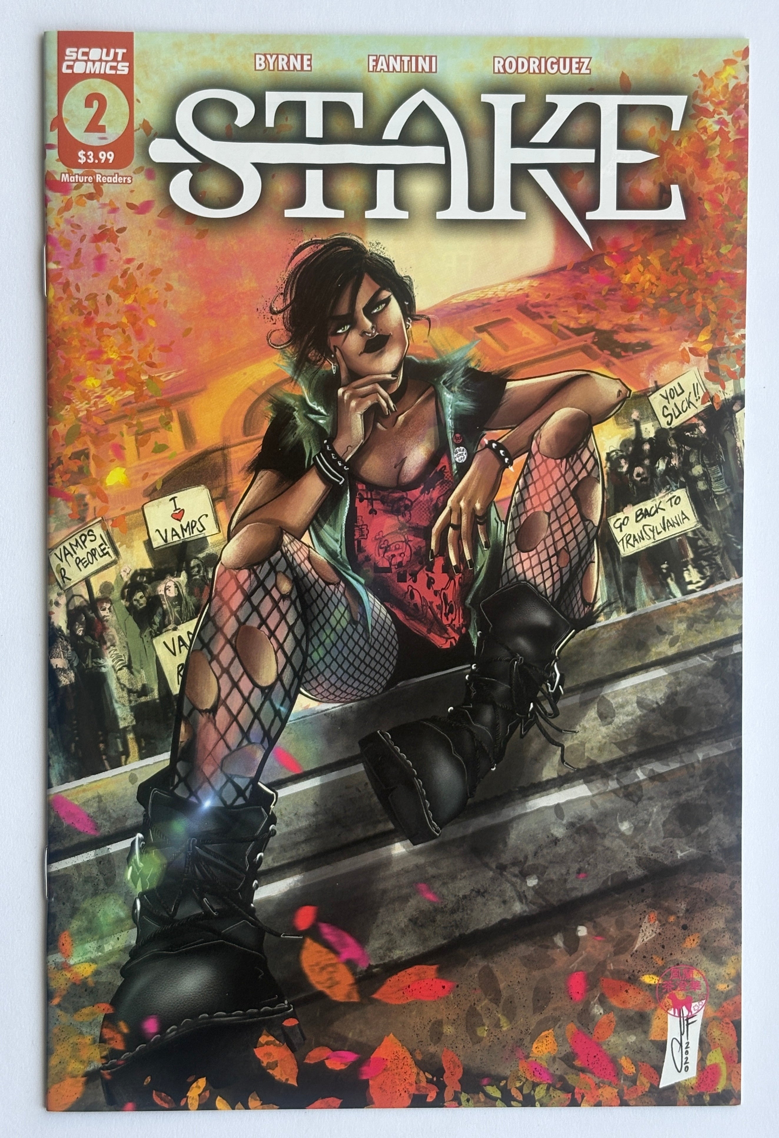 Stake #2 - 1st Printing Scout Comics April 2021 NM 9.4