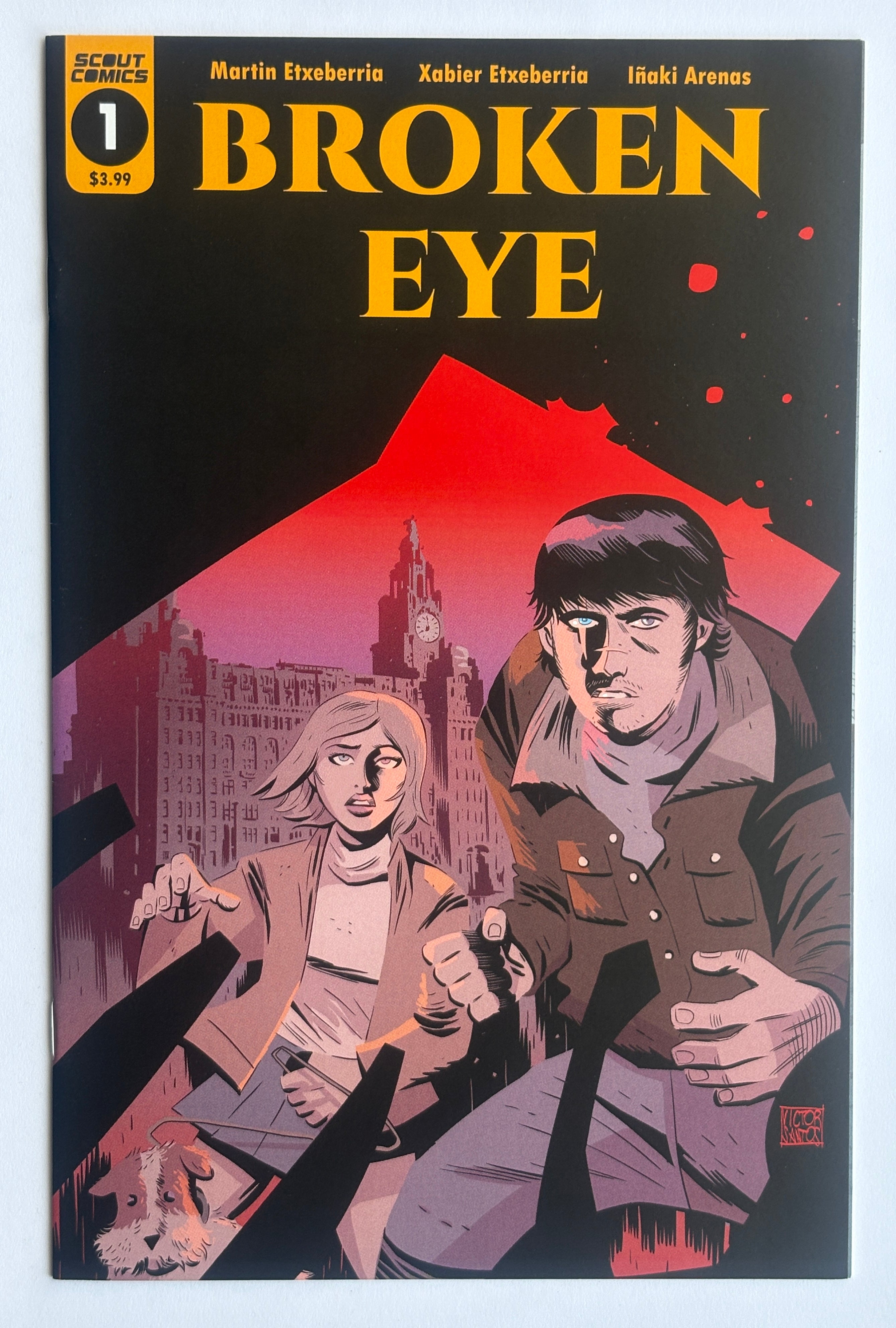 Broken Eye #1 - 1st Printing Scout Comics March 2022 NM- 9.2