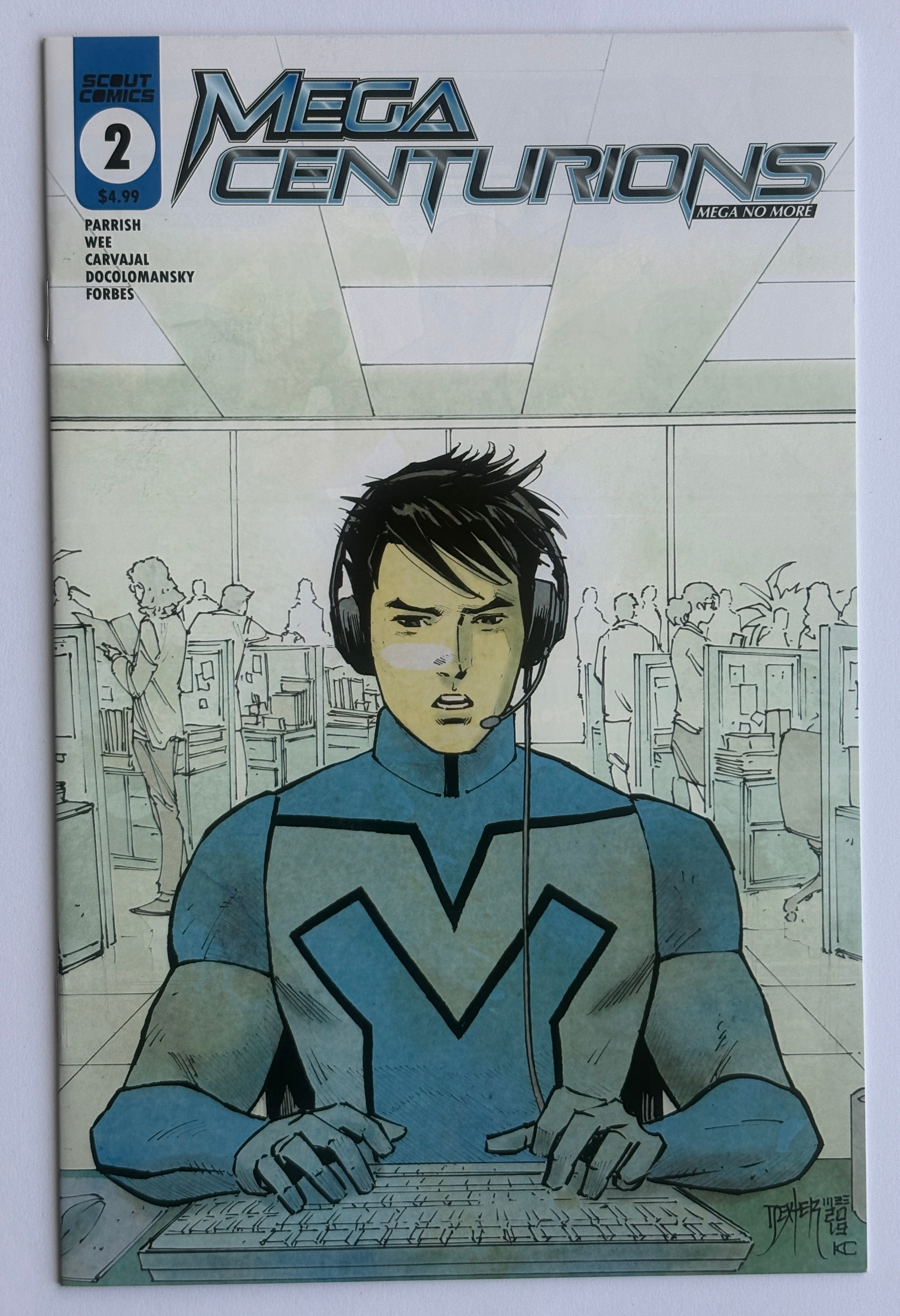 Mega Centurions #2 - 1st Printing Scout Comics August 2022 VF/NM 9.0