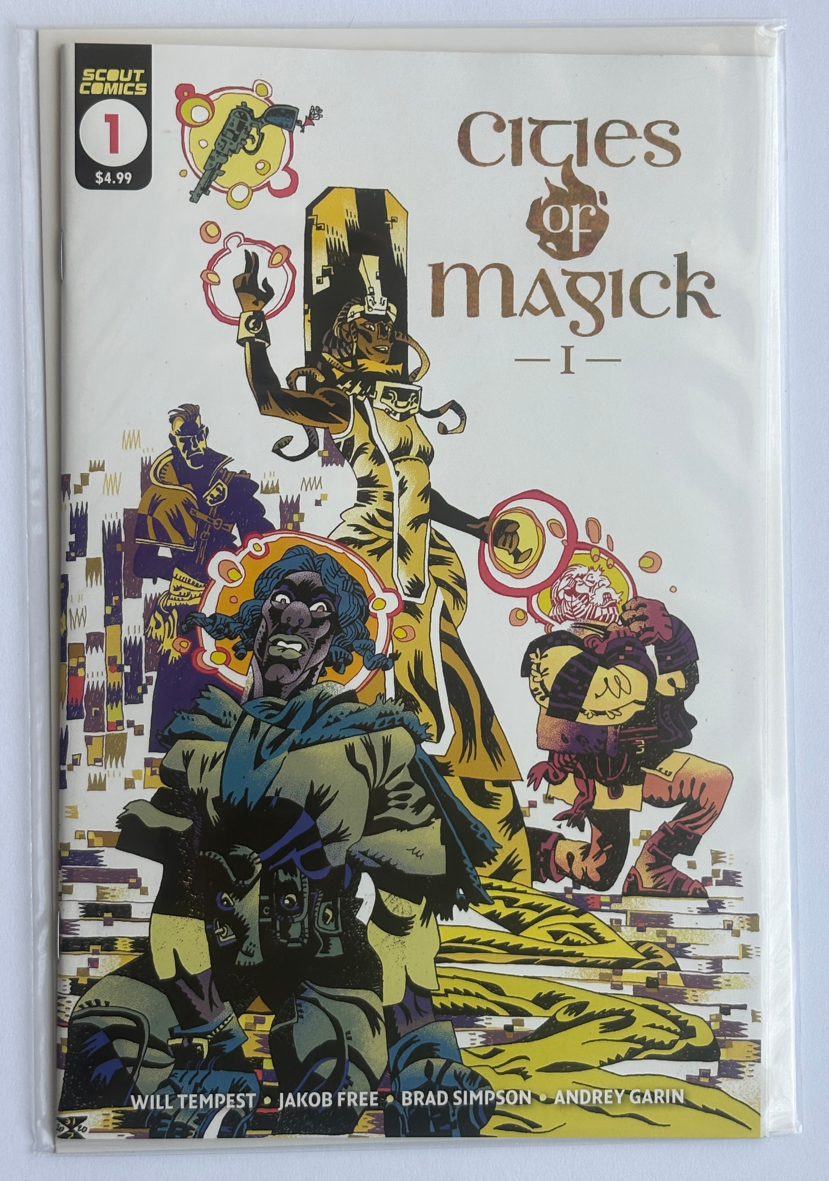 Cities of Magick #1 - 1st Print 1:10 Trakhanov Variant Scout March 2022 NM 9.4