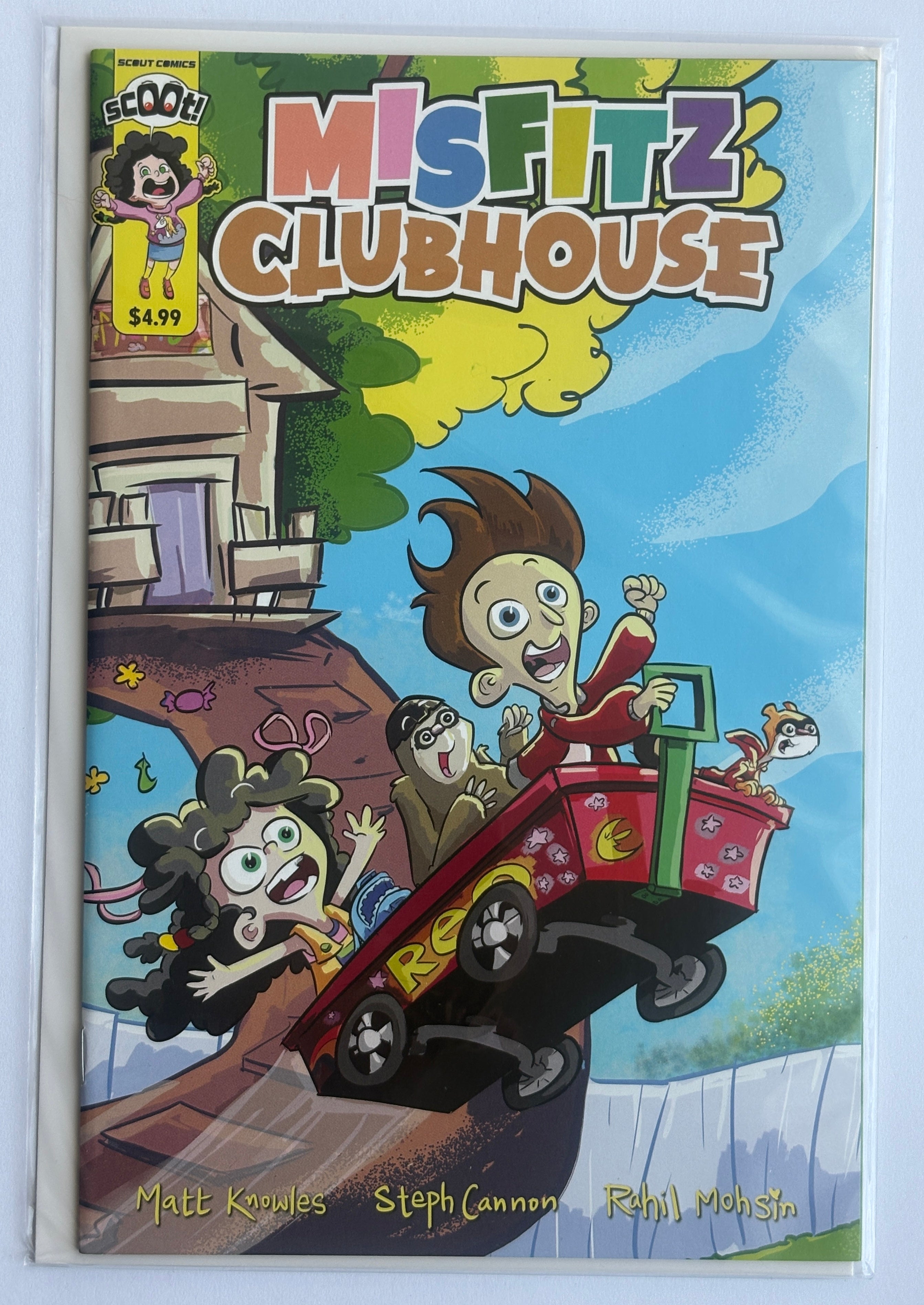 Misfitz Clubhouse #1 -  One-Shot 1st Printing Scout Comics May 2022 NM 9.4
