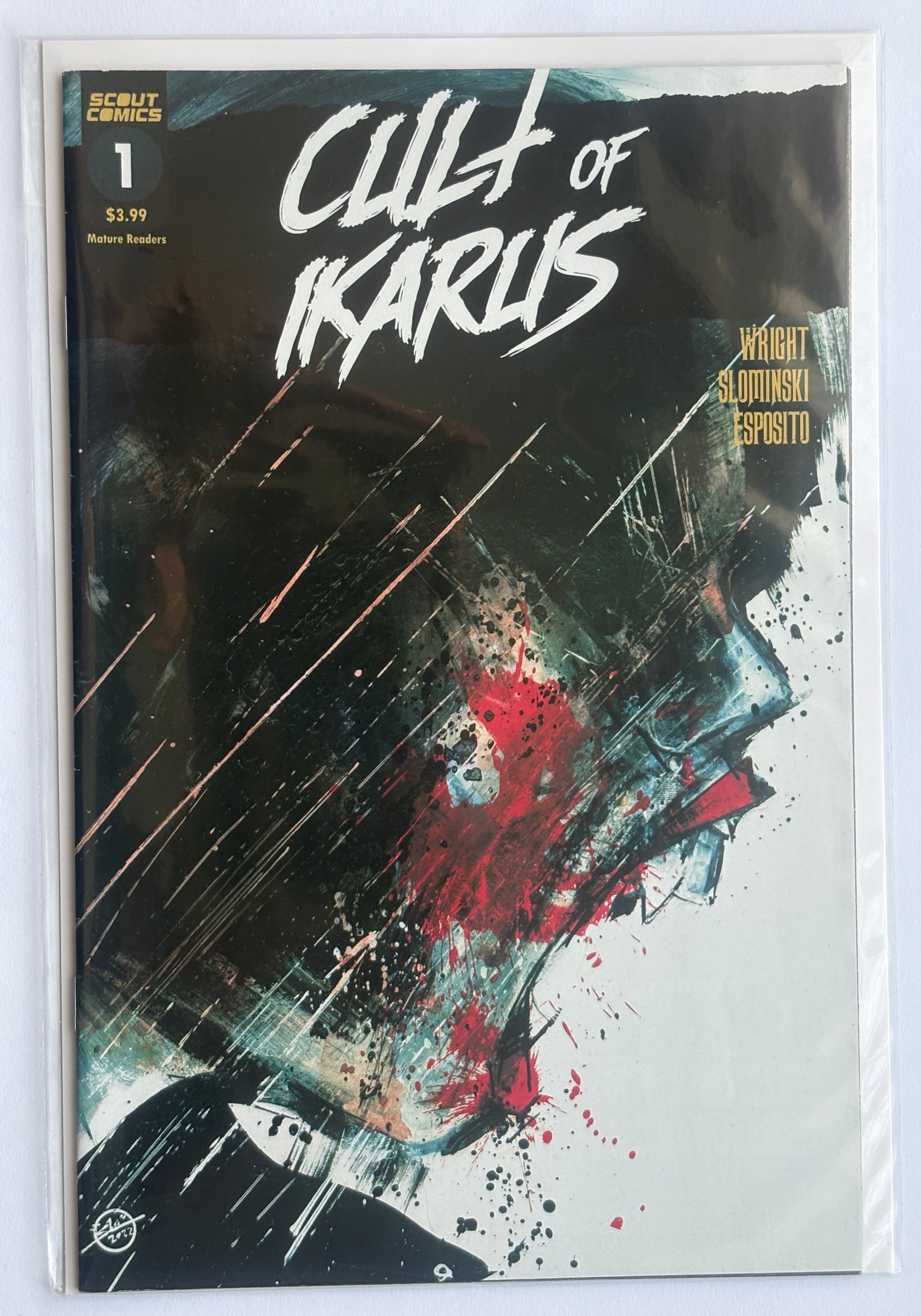 Cult of Ikarus #1 - 2nd Printing Scout Comics March 2022 VF 8.0