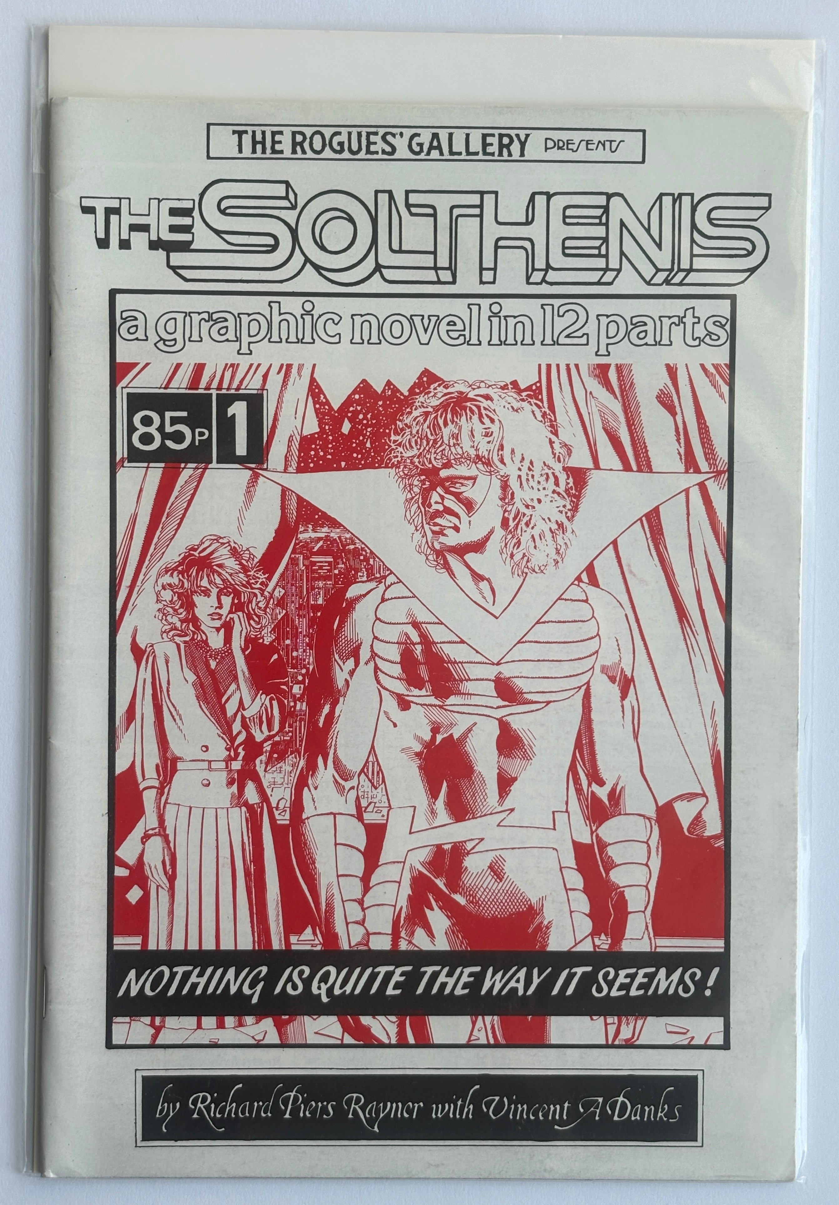 The Solthenis #1 - Richard Piers Rayner - Rogues Gallery September 1987 VF 8.0