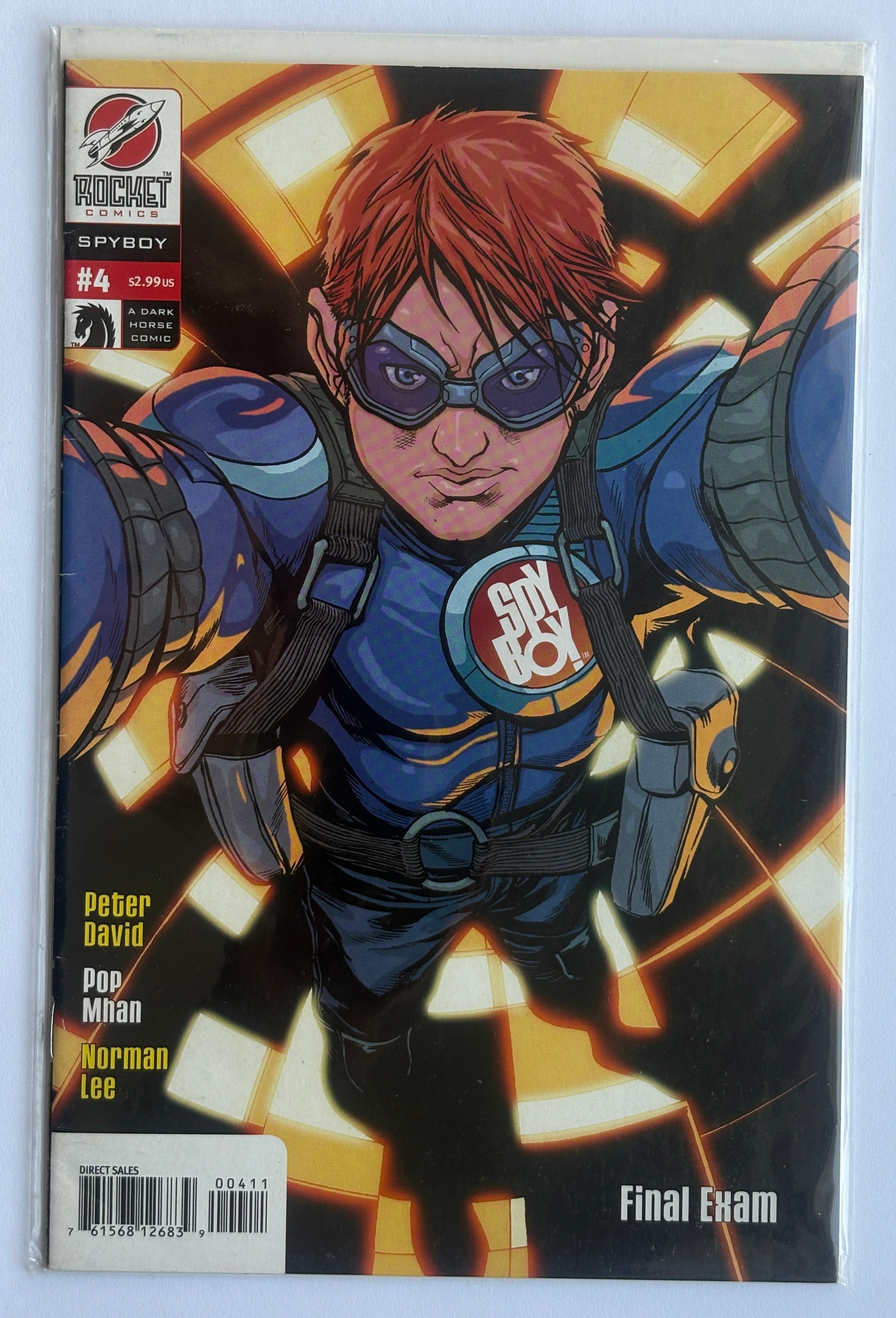 Spyboy #4 - 1st Printing - Rocket / Dark Horse Comics August 2004 F/VF 7.0