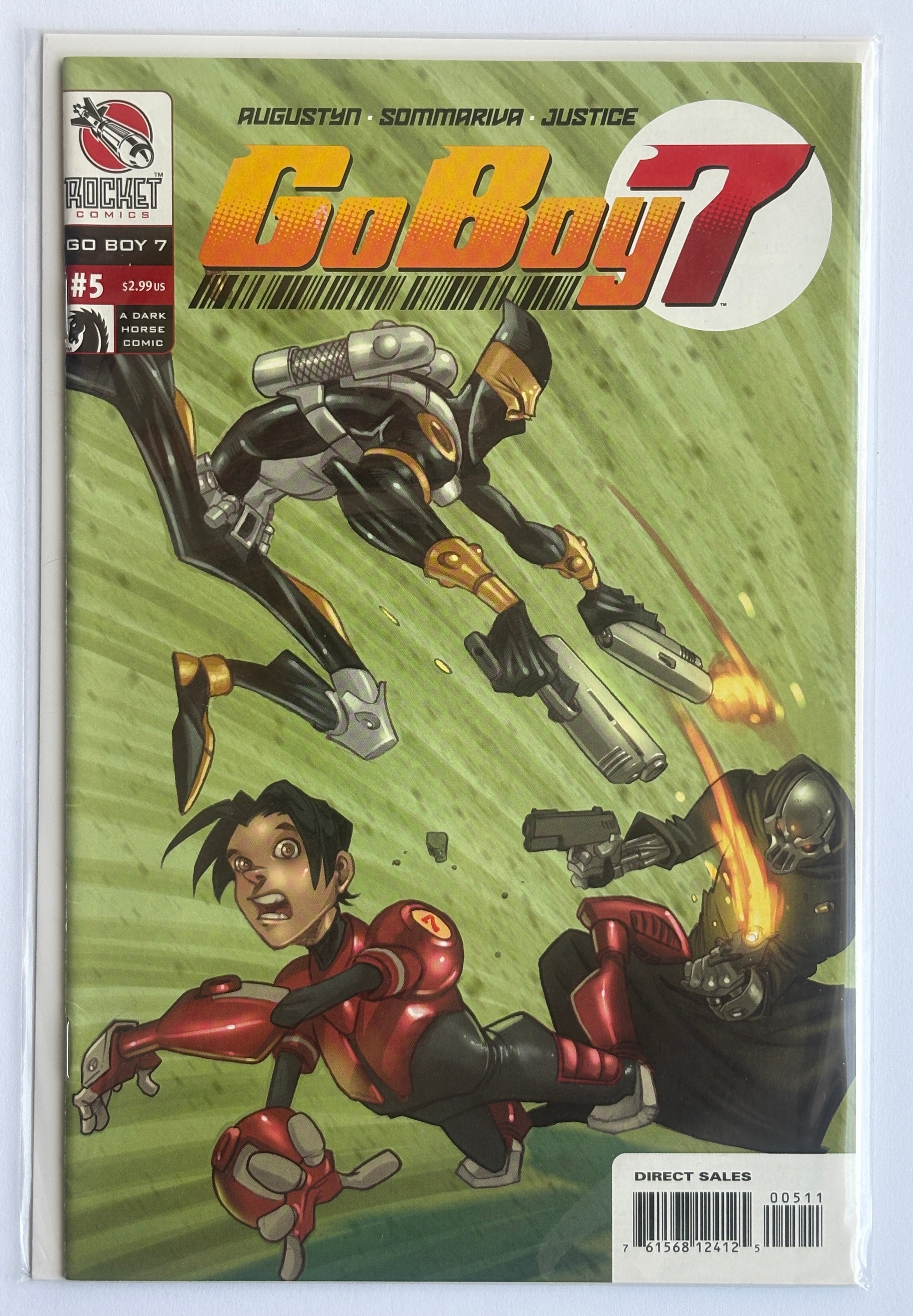 Go Boy 7 #5- 1st Printing - Rocket / Dark Horse Comics March 2004 FN 6.0
