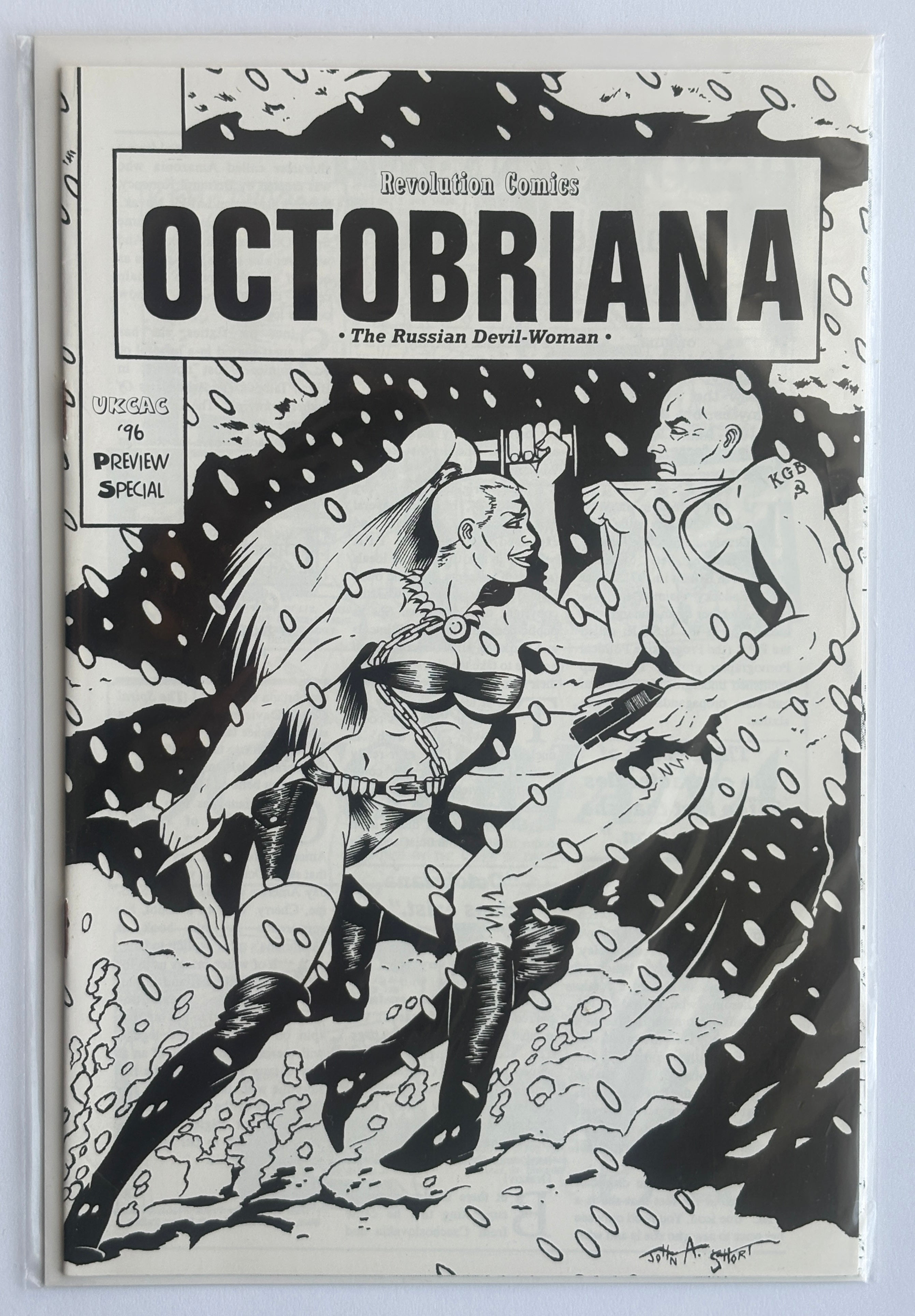 Octobriana UKCAC '96 Preview Special Revolution Comics 1996 F/VF 7.0