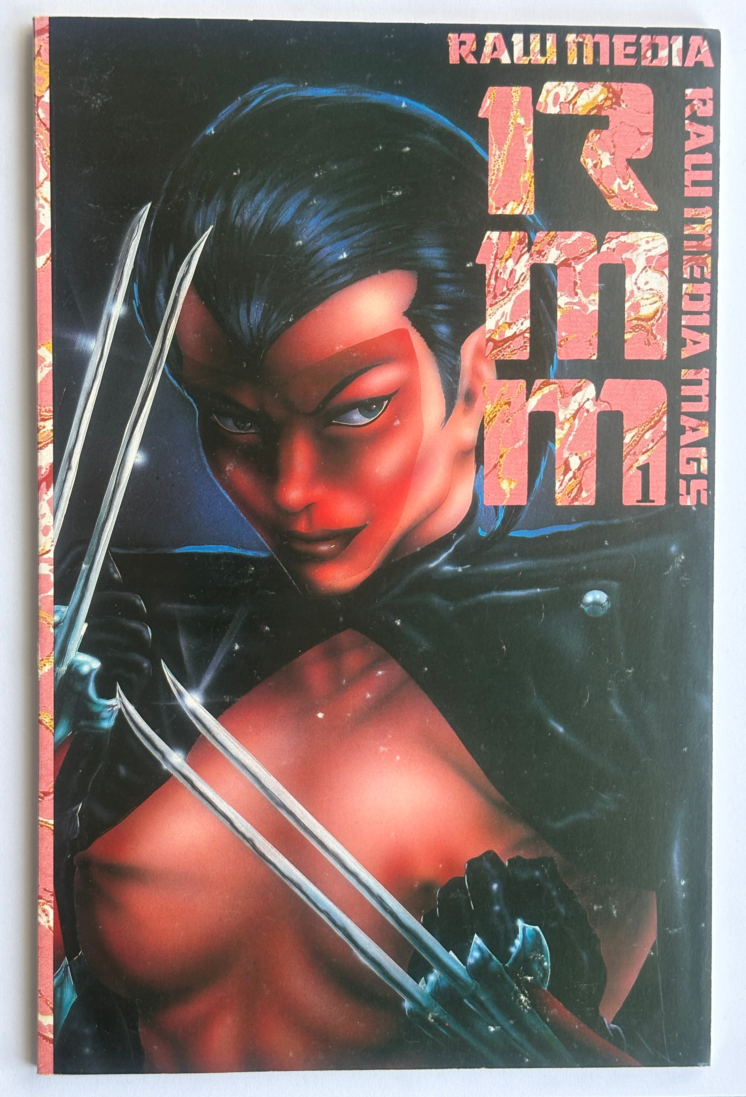 Raw Media Mags #1 - 1st Printing (RMM) Rebel Studios 1991 VF- 7.5