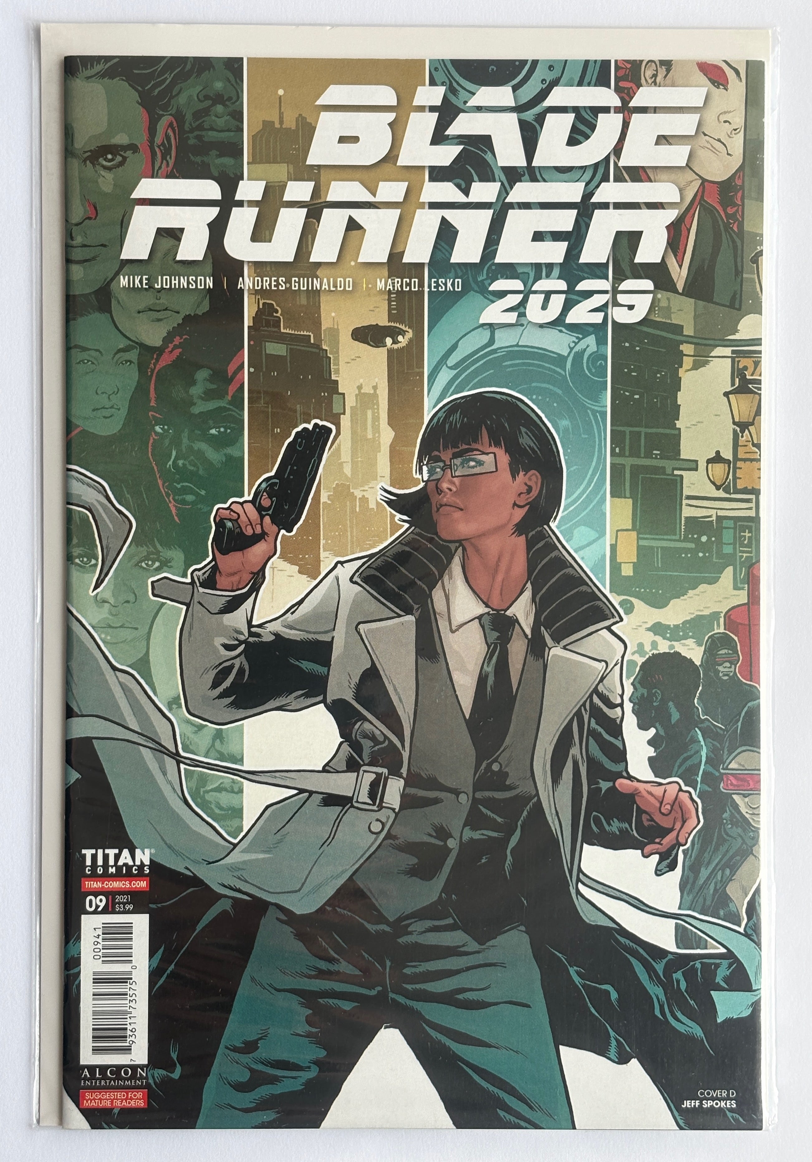 Blade Runner 2029 #9 1st Printing Cover D Titan Comics December  2021 VF/NM 9.0