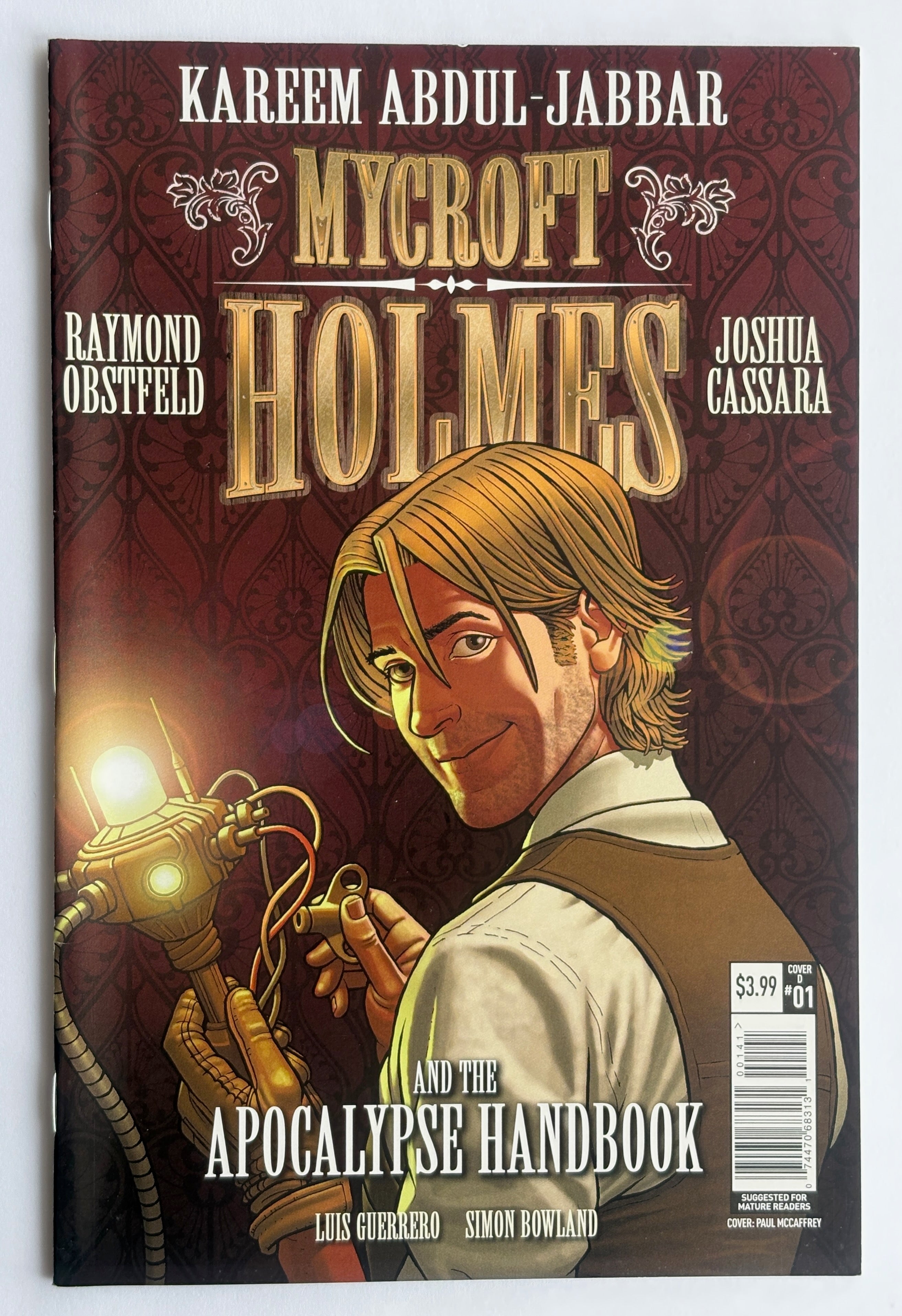Mycroft Holmes and the Apocalypse Handbook #1 - Cover D - Sept 2016 VF 8.0