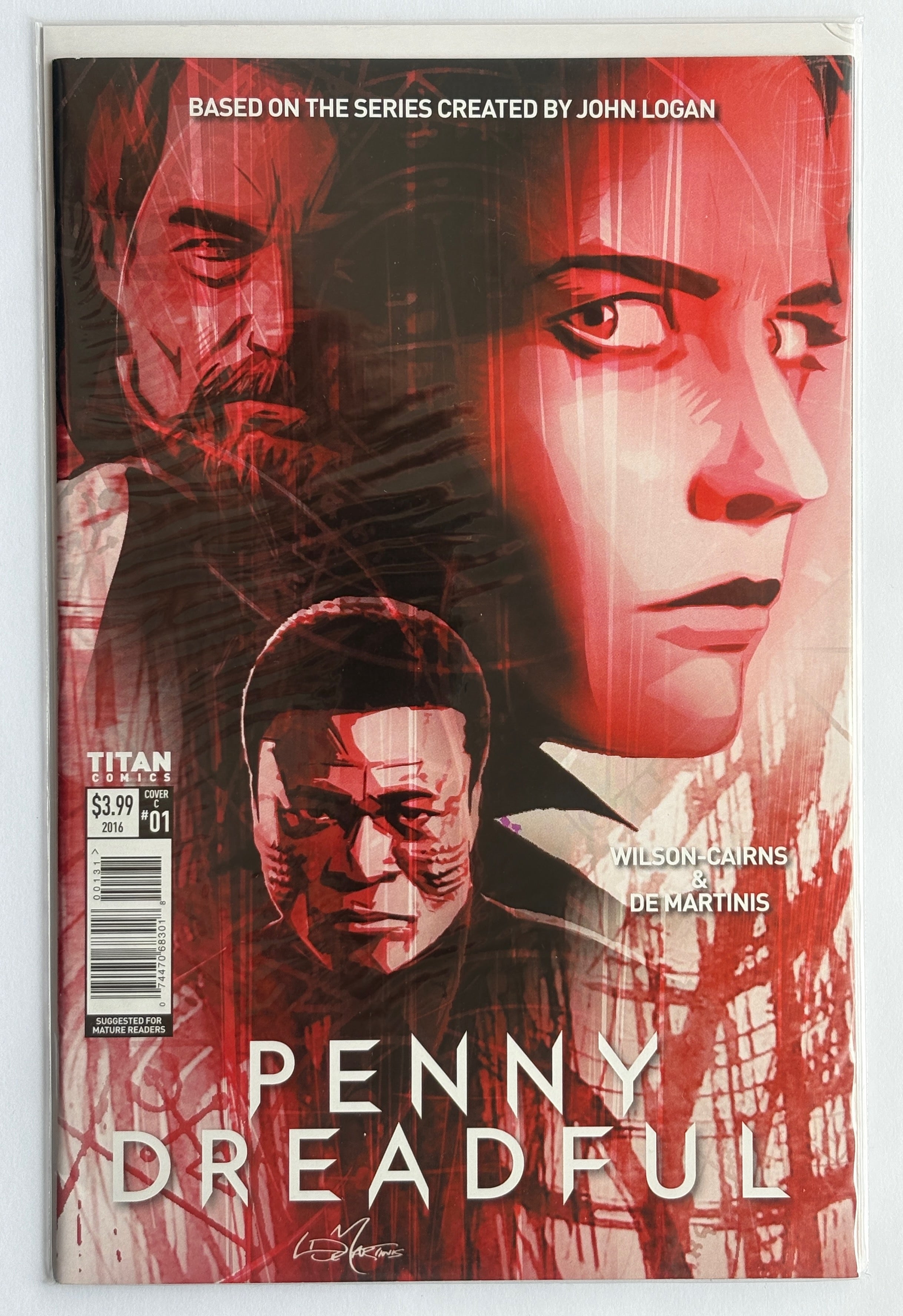 Penny Dreadful #1 - 1st Printing Cover C - Titan Comics - 2016 VF/NM 9.0