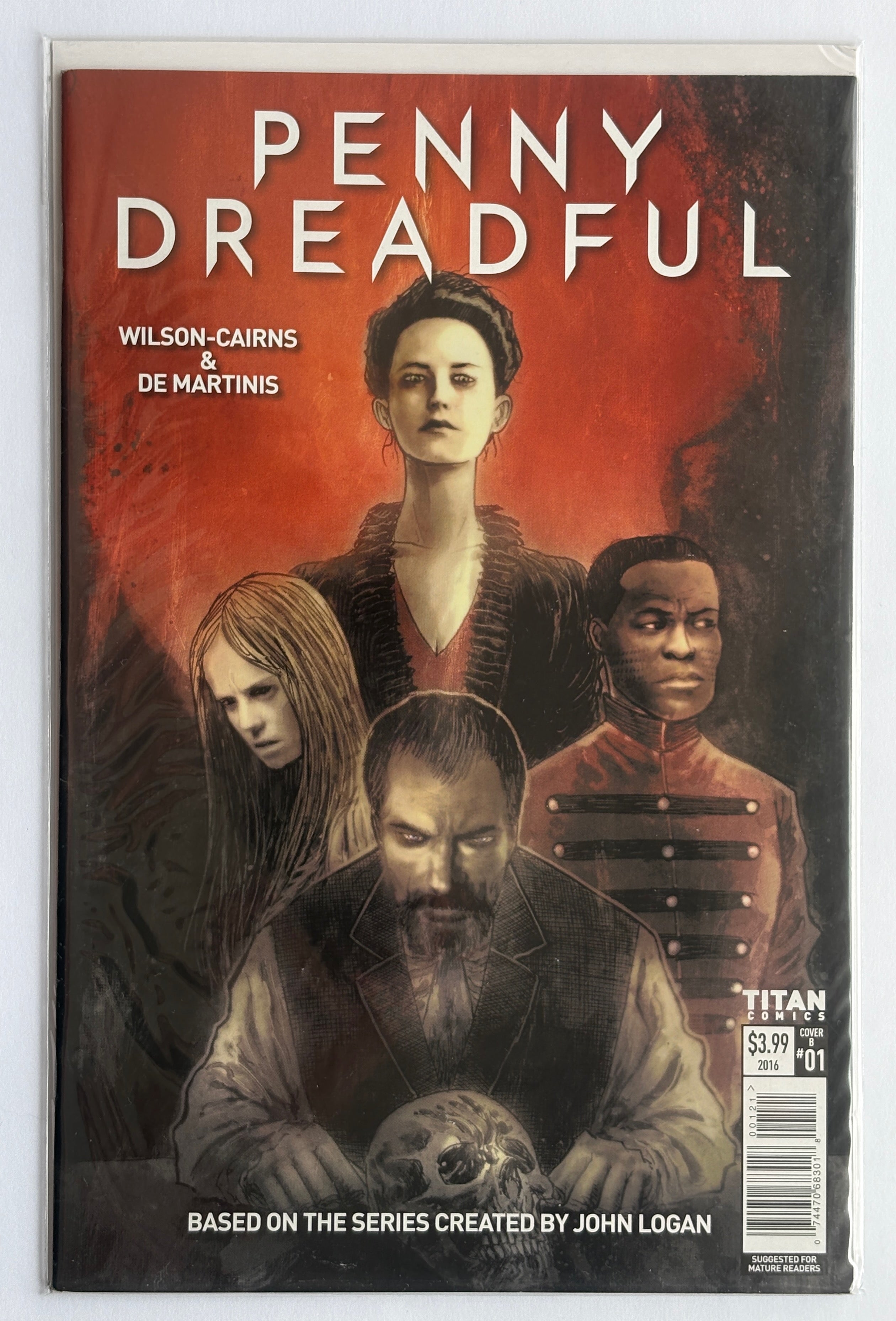 Penny Dreadful #1 - 1st Printing Cover B - Titan Comics - 2016 NM- 9.2