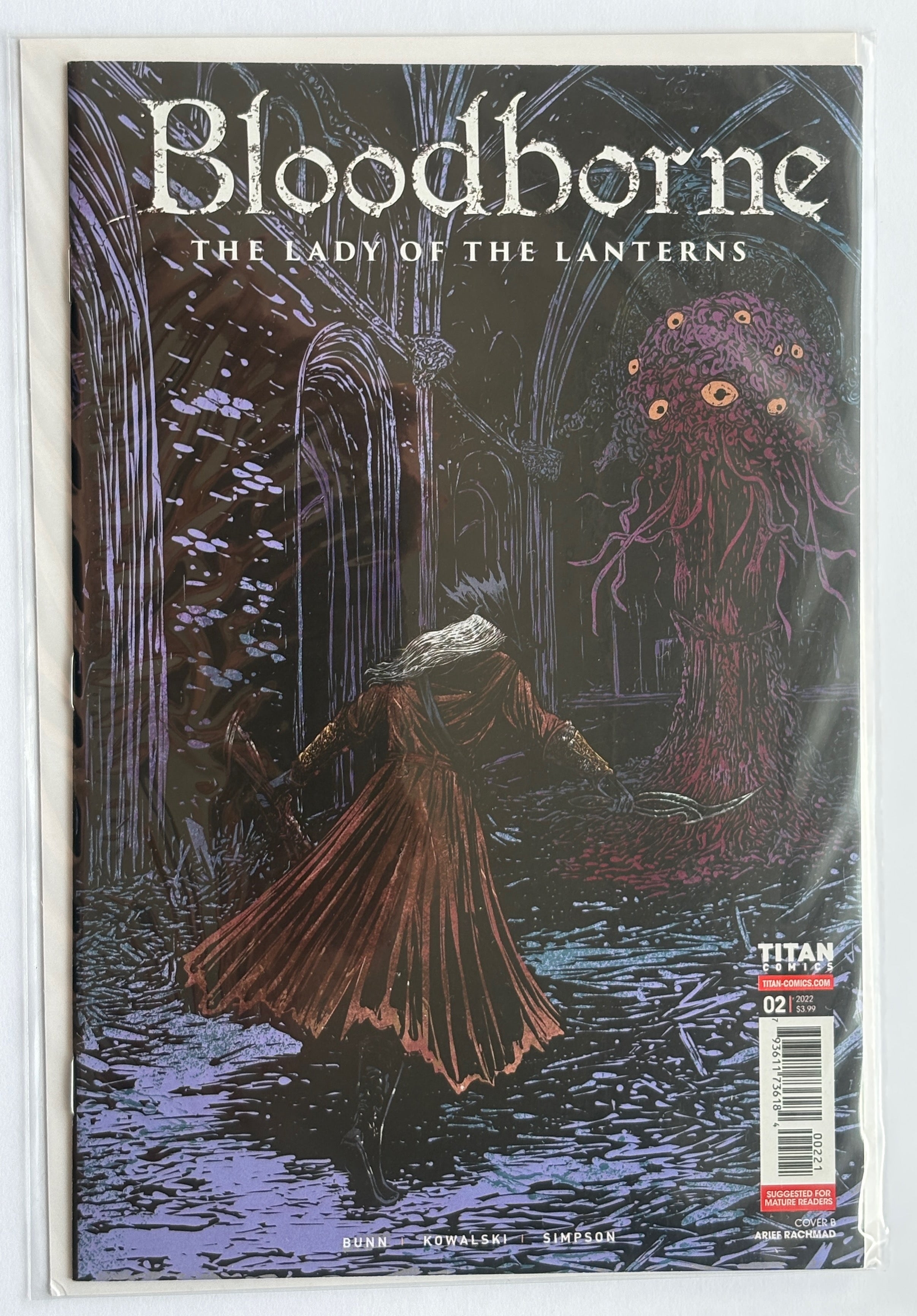 Bloodborne: The Lady of the Lanterns #2 - Cover B Titan October 2022 NM 9.4