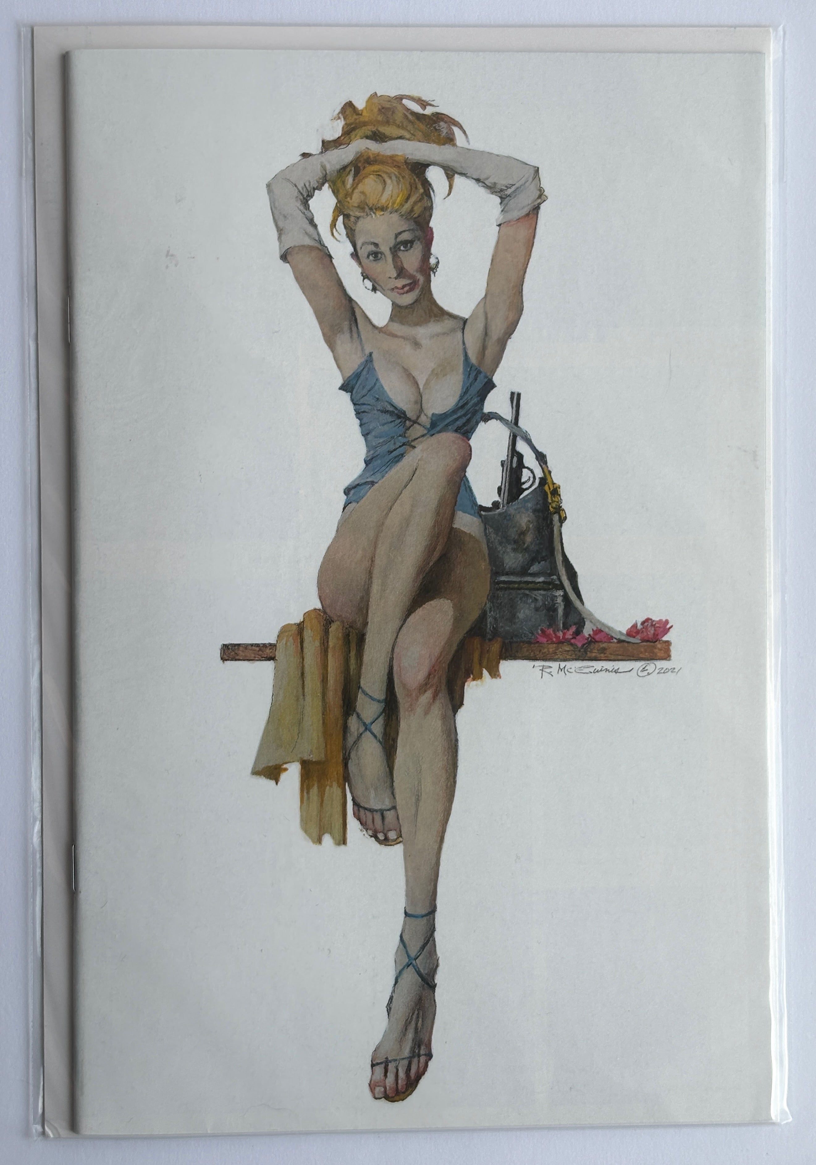 Gun Honey: Blood for Blood #1 McGinnis Virgin Variant Titan 2022 NM 9.4