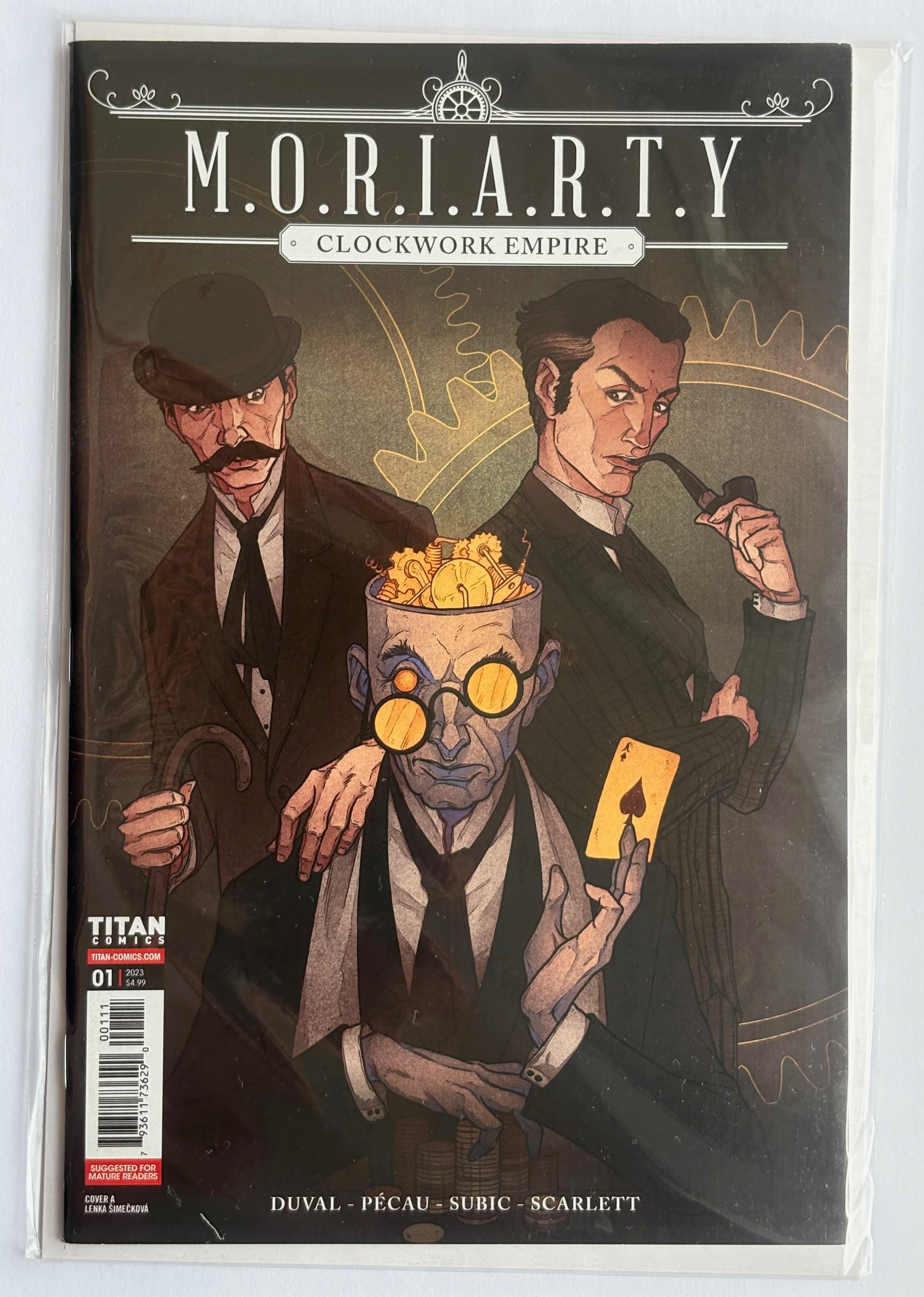 Moriarty: Clockwork Empire #1 - 1st Printing Titan Comics March 2023 VF+ 8.5