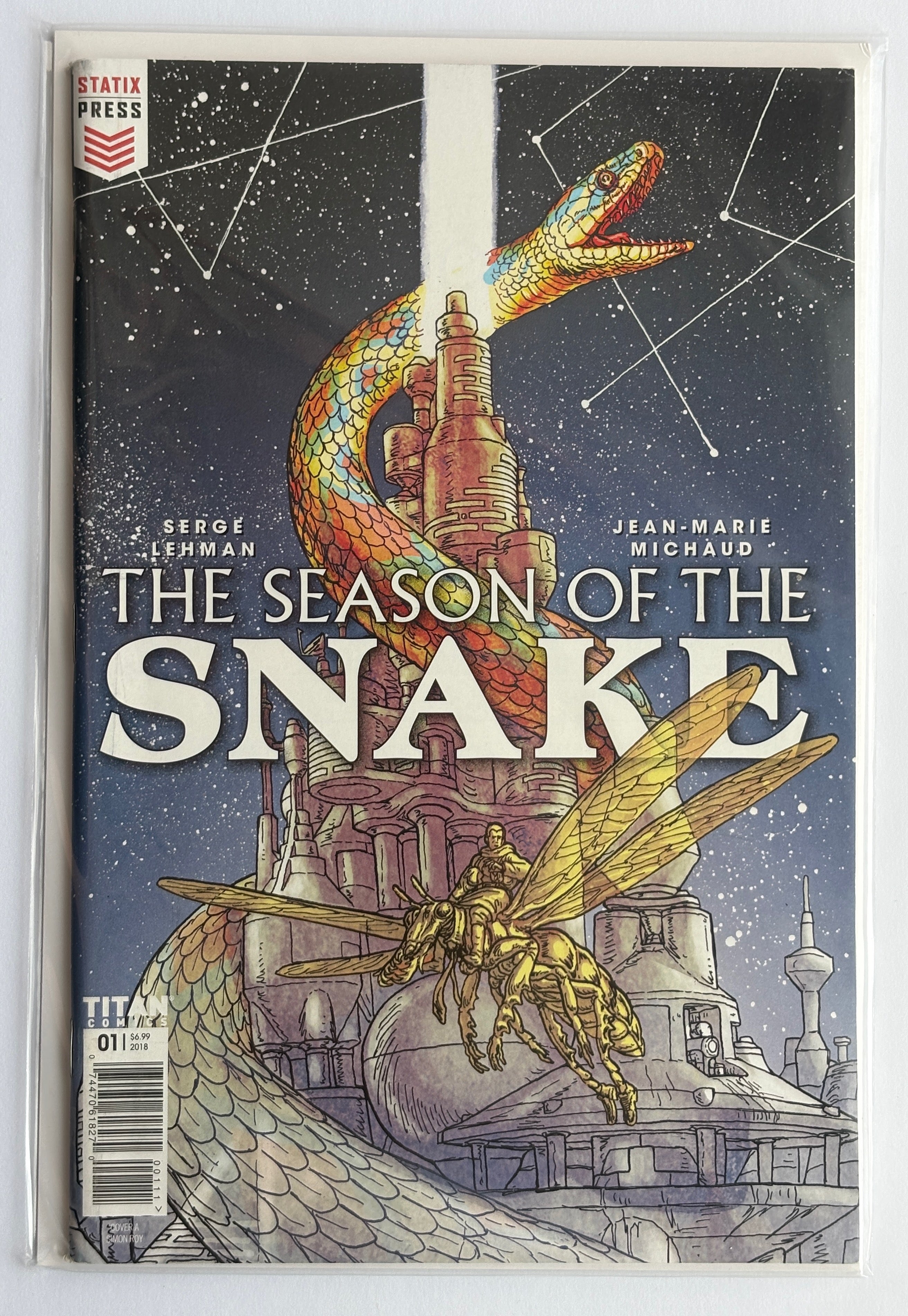 The Season of the Snake #1 - 1st Printing Titan Comics May 2018 VF 8.0