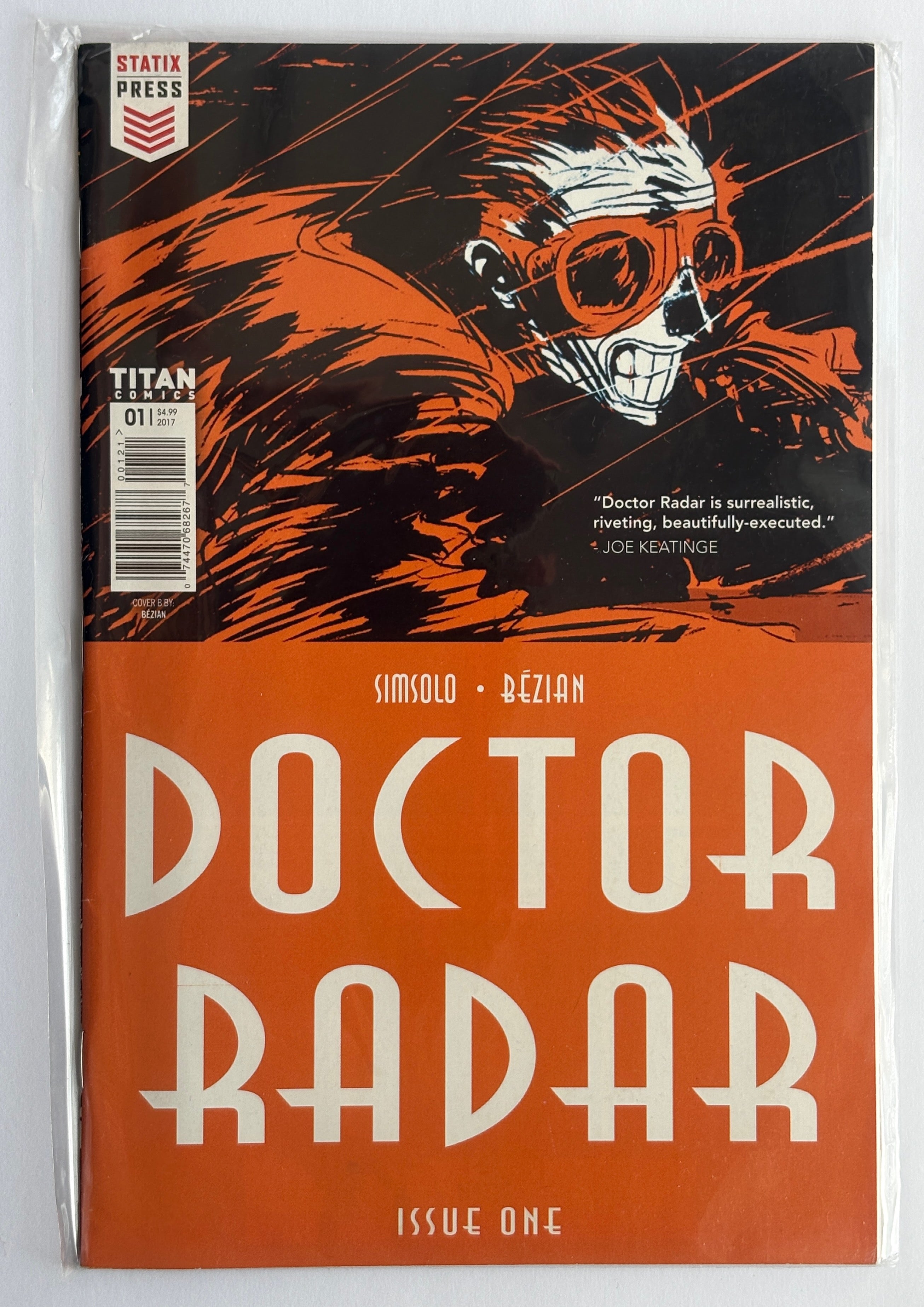 Doctor Radar #1 - 1st Printing - Titan Comics December 2017 VF- 7.5