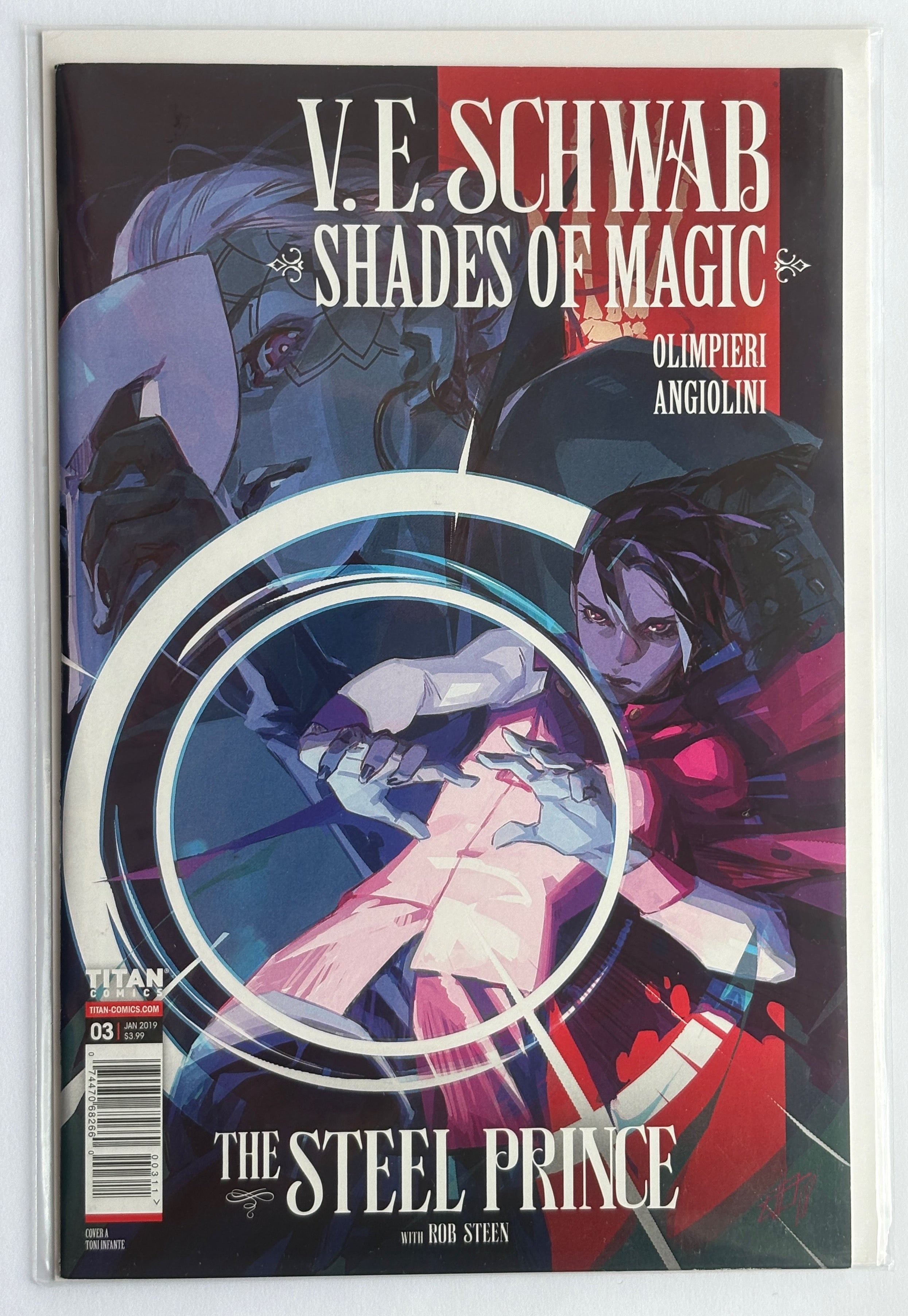 Shades of Magic: The Steel Prince #3 - Cover A Titan Comics January 2019 VF+ 8.5